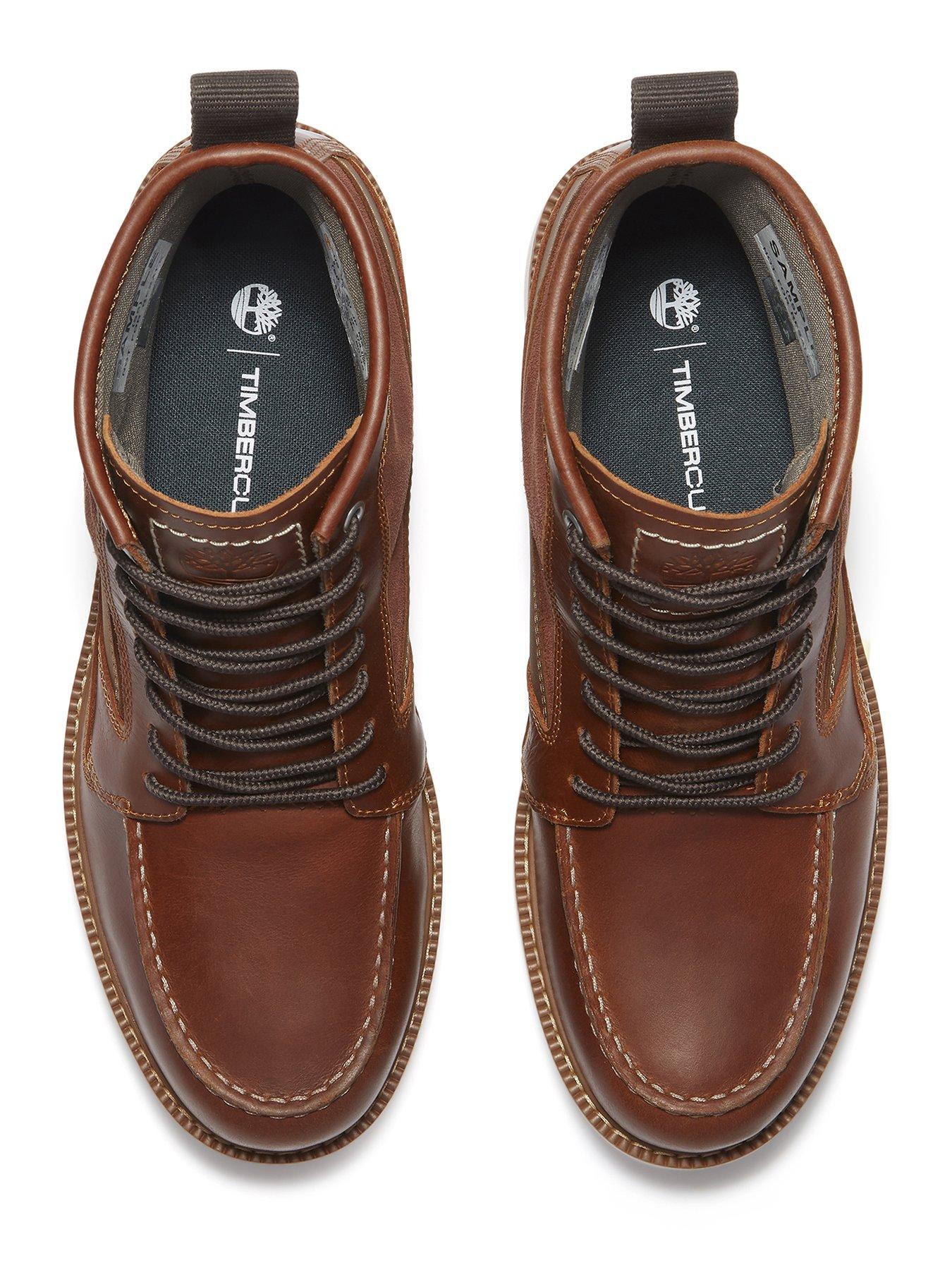 Image 4 of 7 of Timberland Britton Mills Casual Waterproof Chukka Boots- Dark Brown