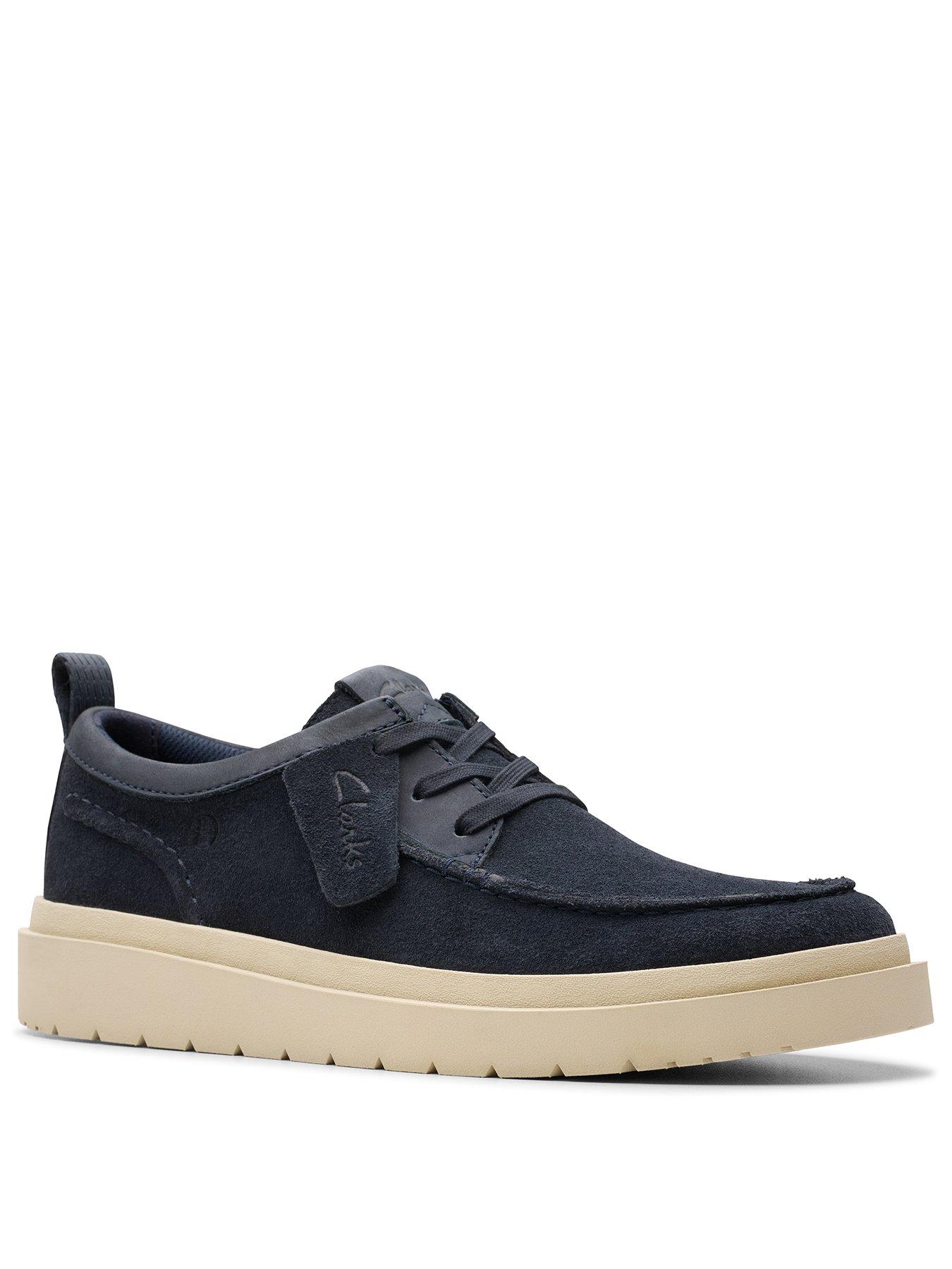 clarks-polden-moc-casual-lace-up-shoes-navystillFront