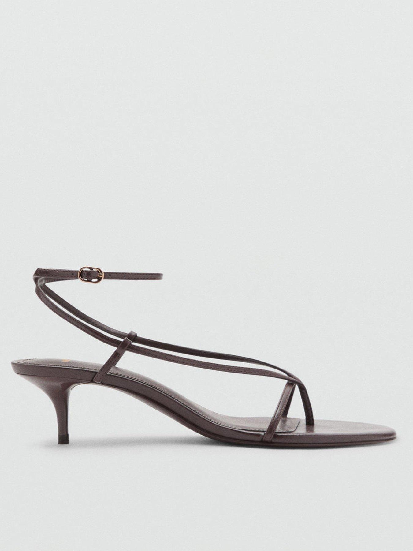 mango-heeled-sandals-with-thin-strap-dark-brownfront