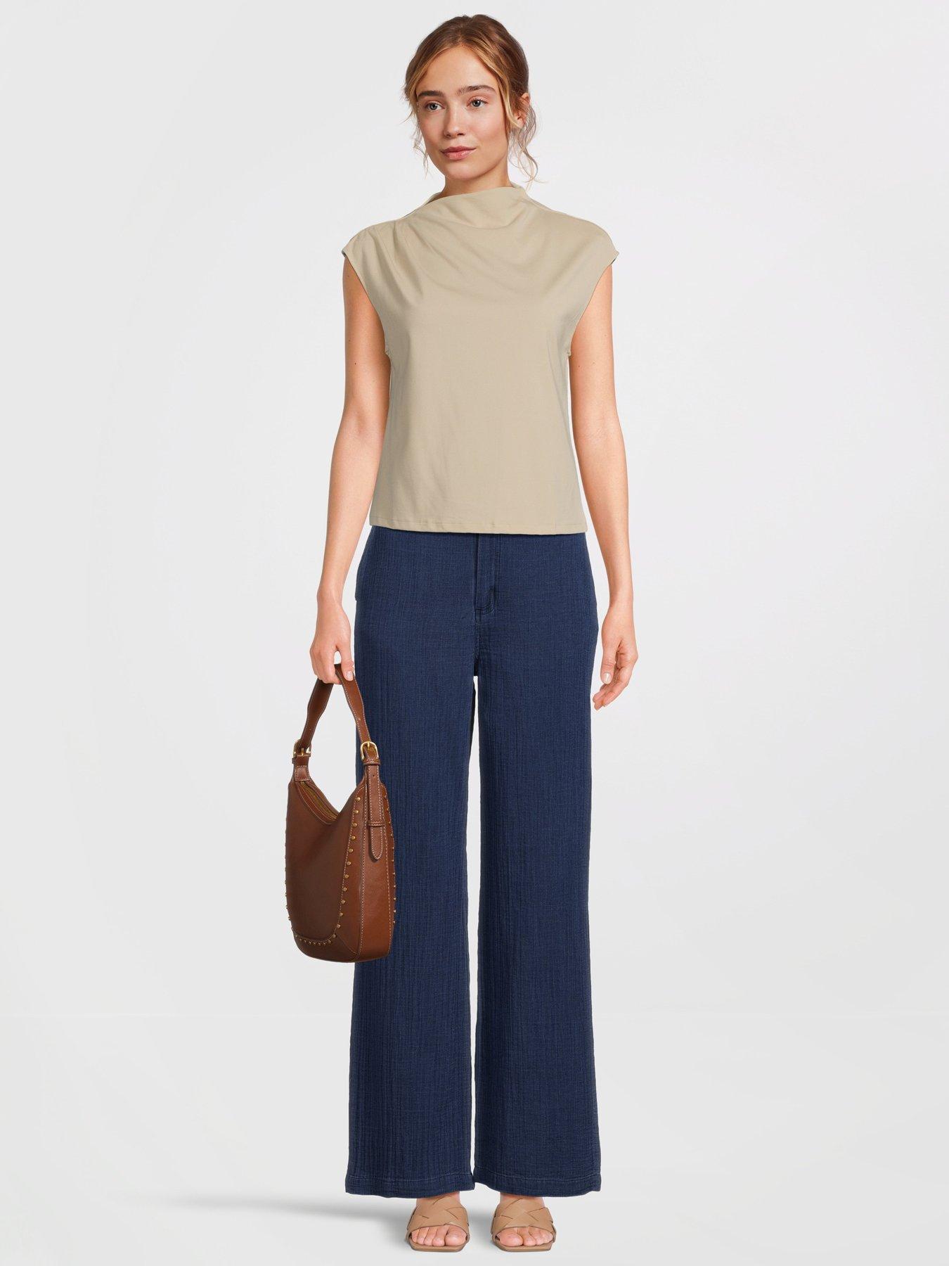 mango-large-studded-shoulder-bag-brownstillFront