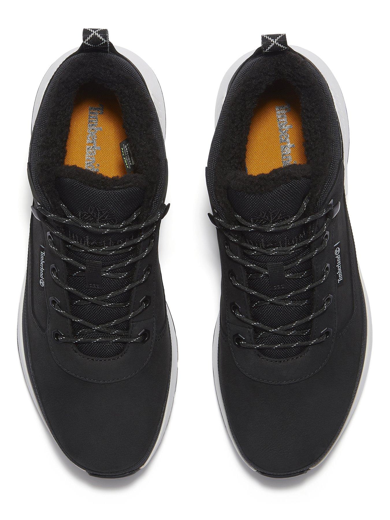 Image 4 of 7 of Timberland Field Trekker Lined Low Lace Up Boots- Black