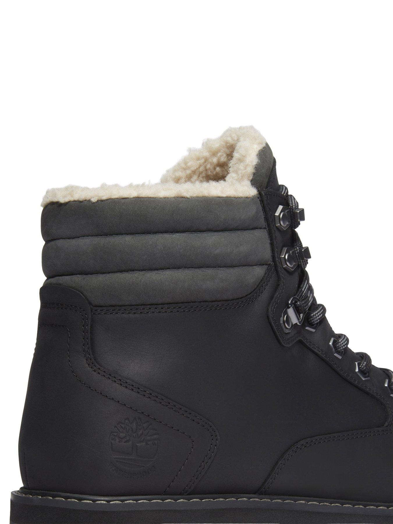 Image 7 of 7 of Timberland Britton Road Lined Waterproof Lace Up Boots- Black