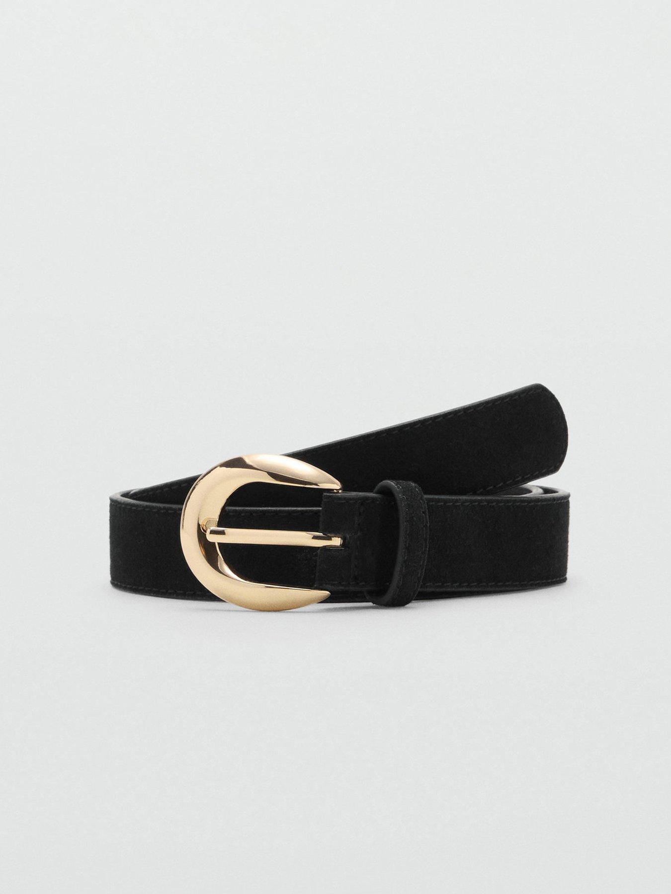 mango-leather-belt-with-oval-buckle-blackoutfit