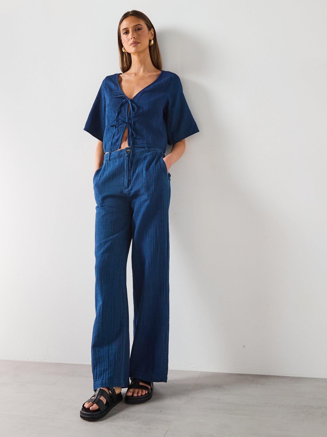 mango-high-waisted-soft-denim-pants-dark-bluedetail