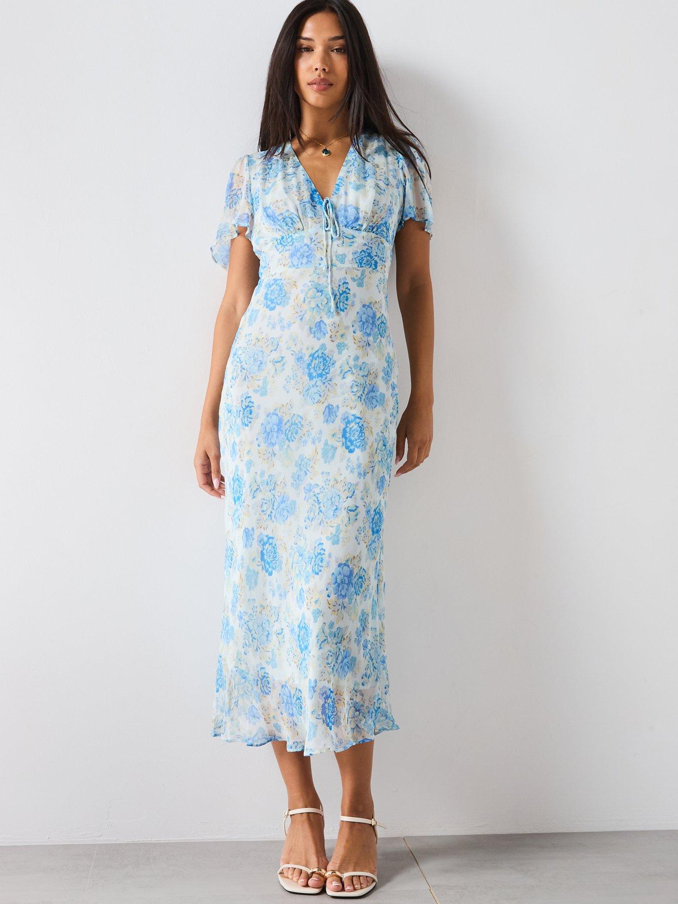 mango-long-floral-dress-with-short-sleeves-bluedetail