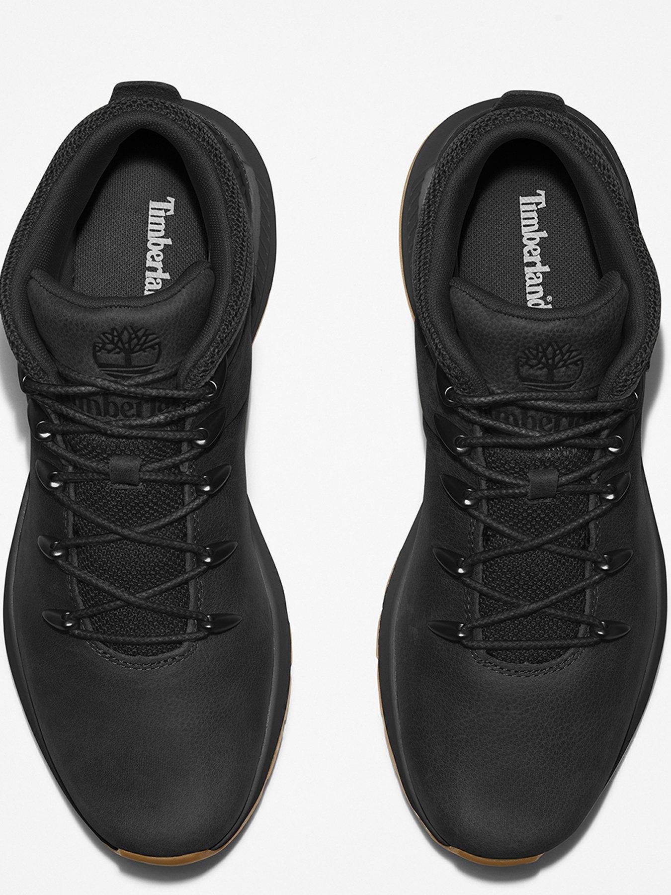 Image 4 of 7 of Timberland Sprint Trekker Mid Lace Up Boots- Black
