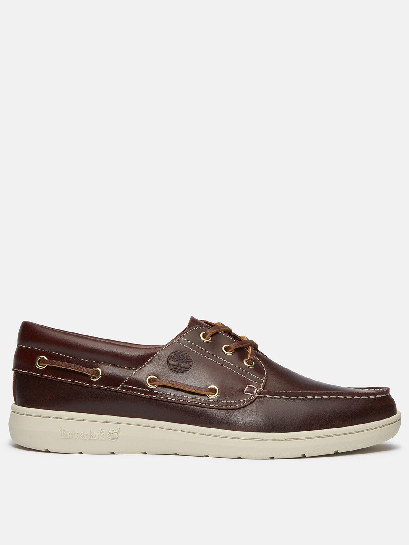 Timberland Portofino Pier Casual Boat Shoes - Dark Brown