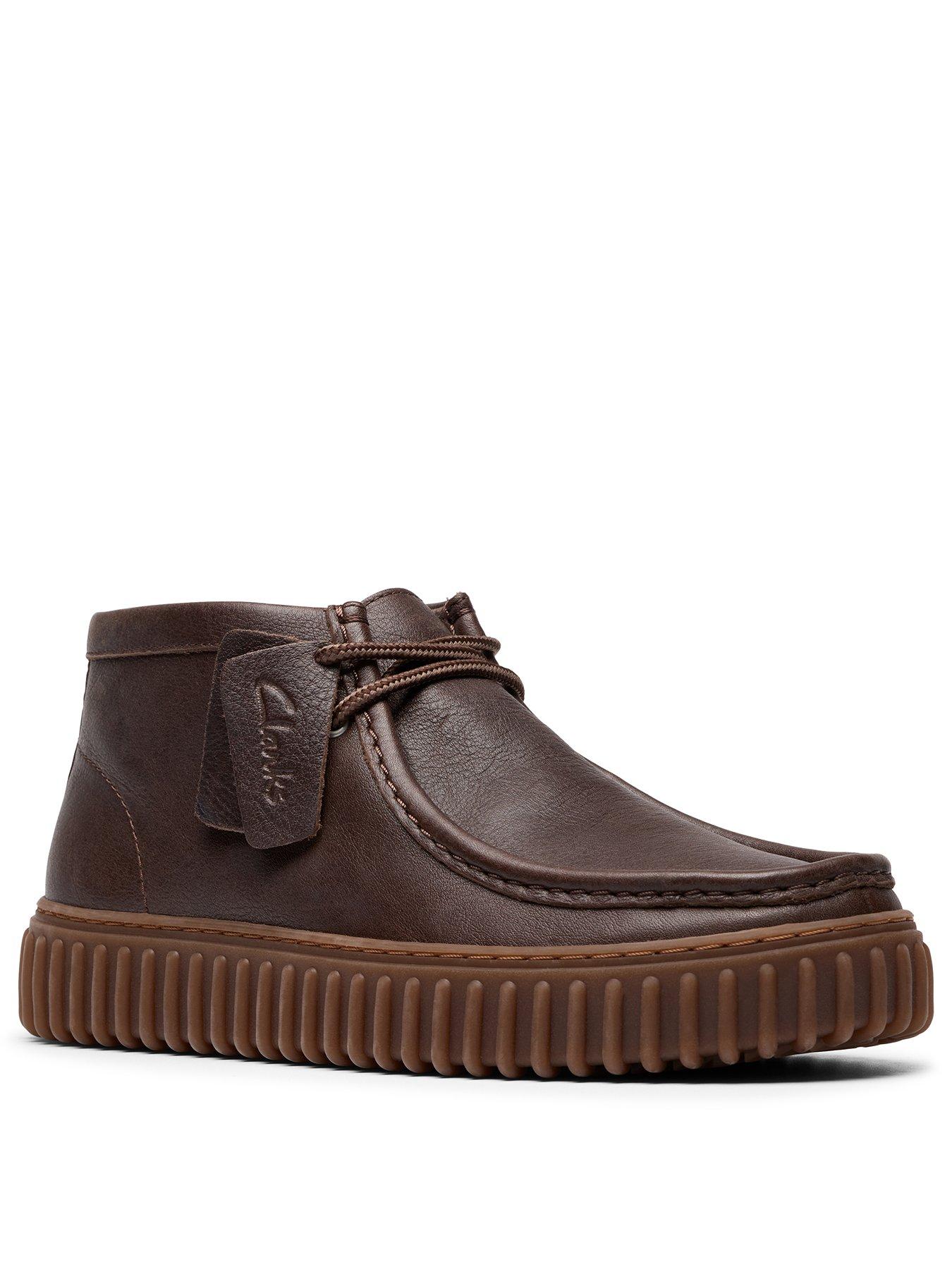 Image 2 of 6 of Clarks Torhill Hi Chukka Boots - Dark Brown