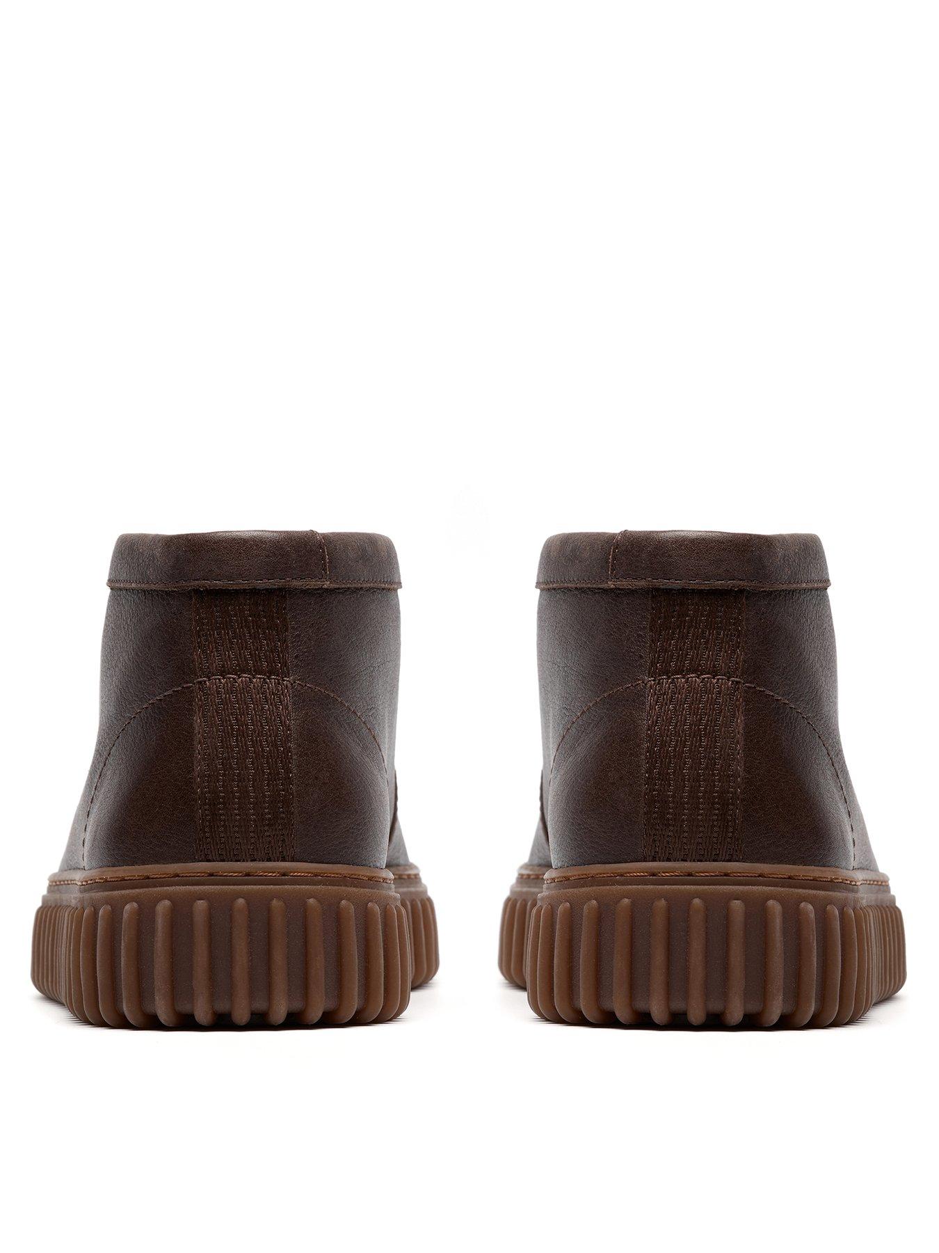 Image 3 of 6 of Clarks Torhill Hi Chukka Boots - Dark Brown