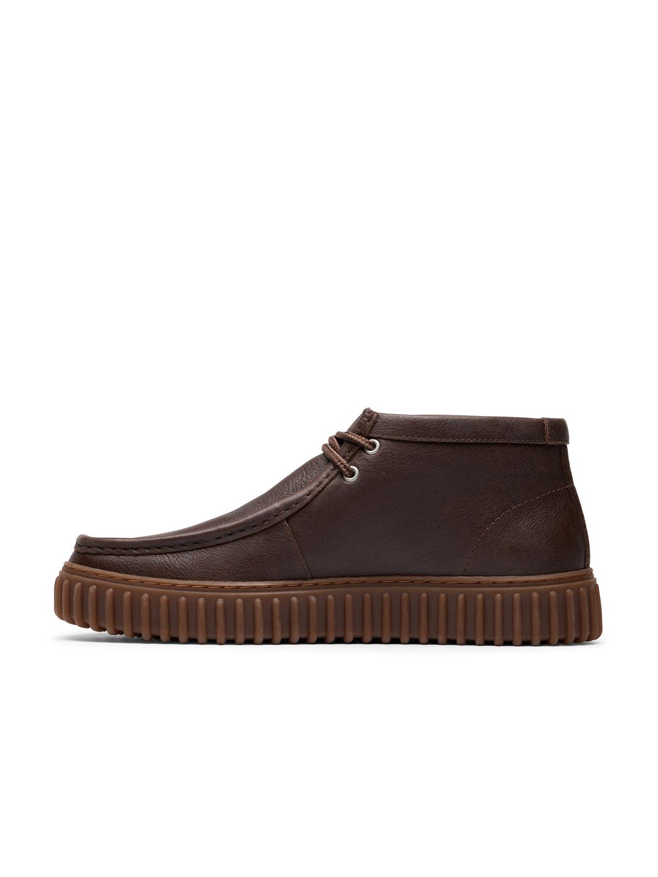 Image 6 of 6 of Clarks Torhill Hi Chukka Boots - Dark Brown