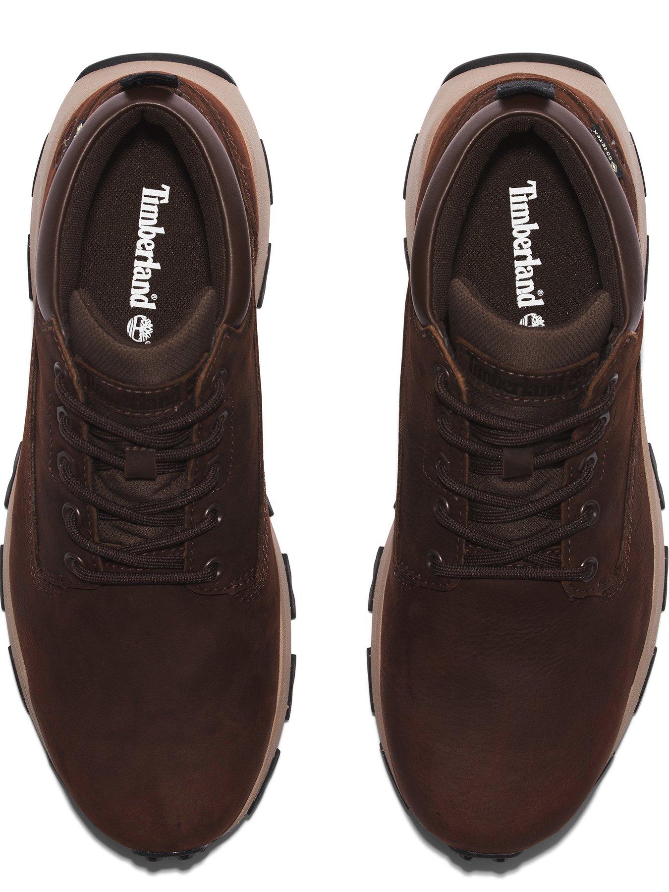 Image 3 of 5 of Timberland Winsor Park Gortex Mid Lace Up Boots- Dark Brown