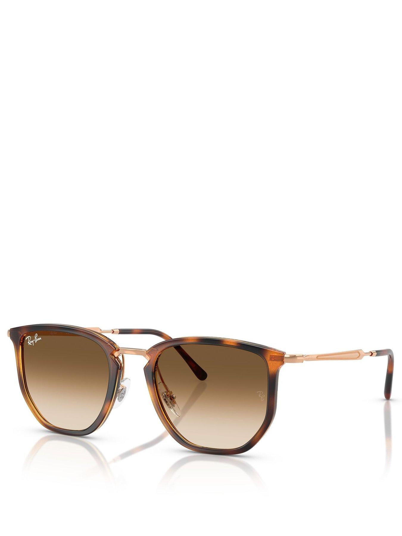 Ray-Ban 0Rb4451 Irregular Sunglasses - Brown