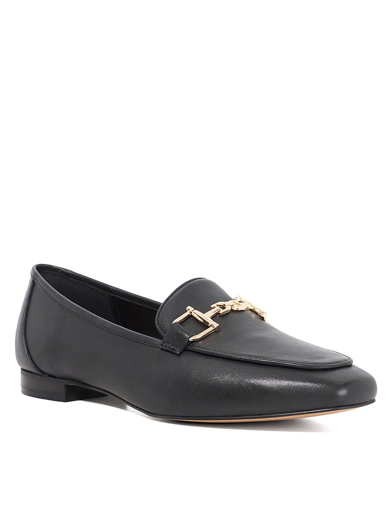 dune-london-grained-snaffle-leather-loafer-blackback