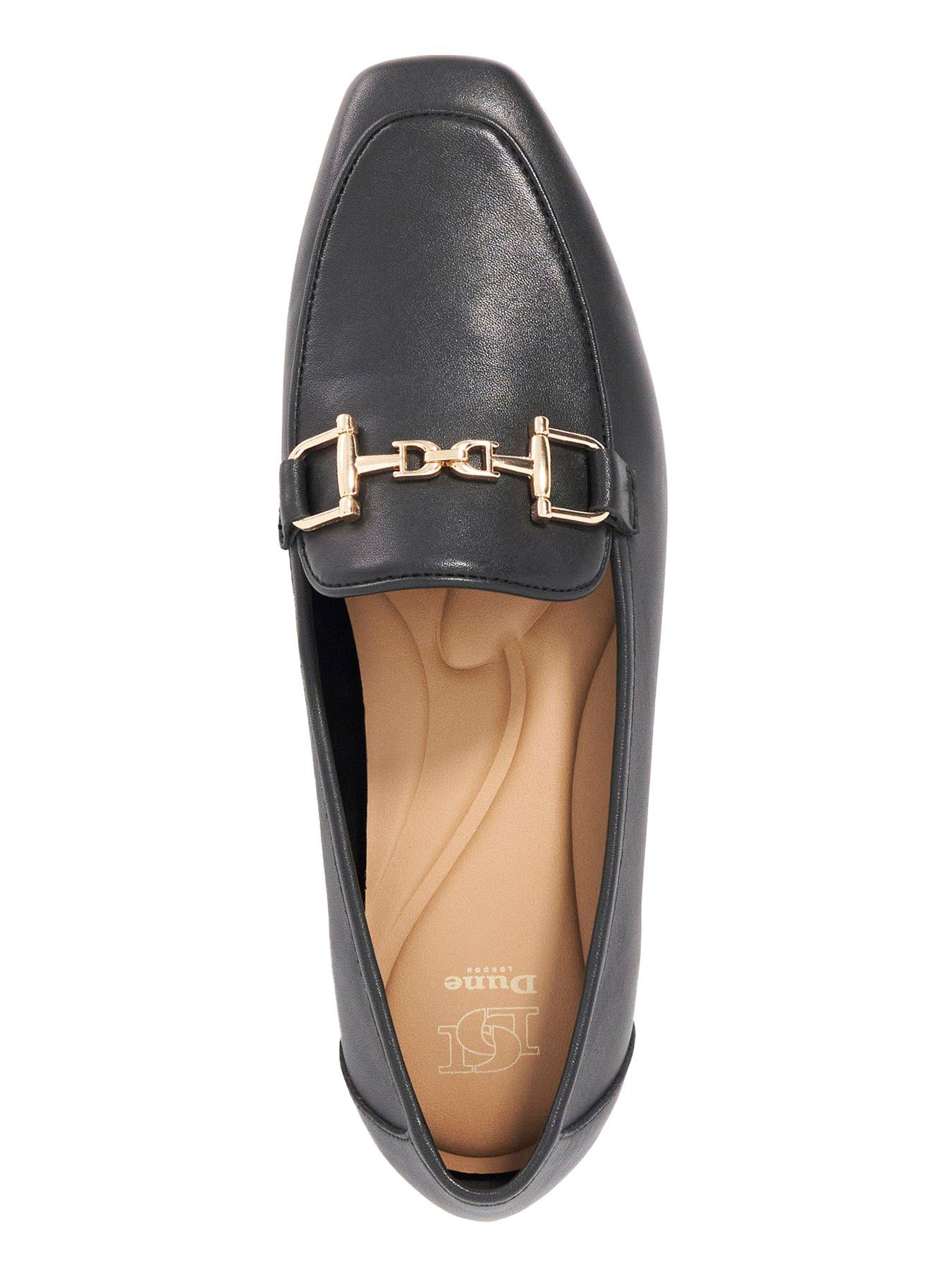 dune-london-grained-snaffle-leather-loafer-blackdetail