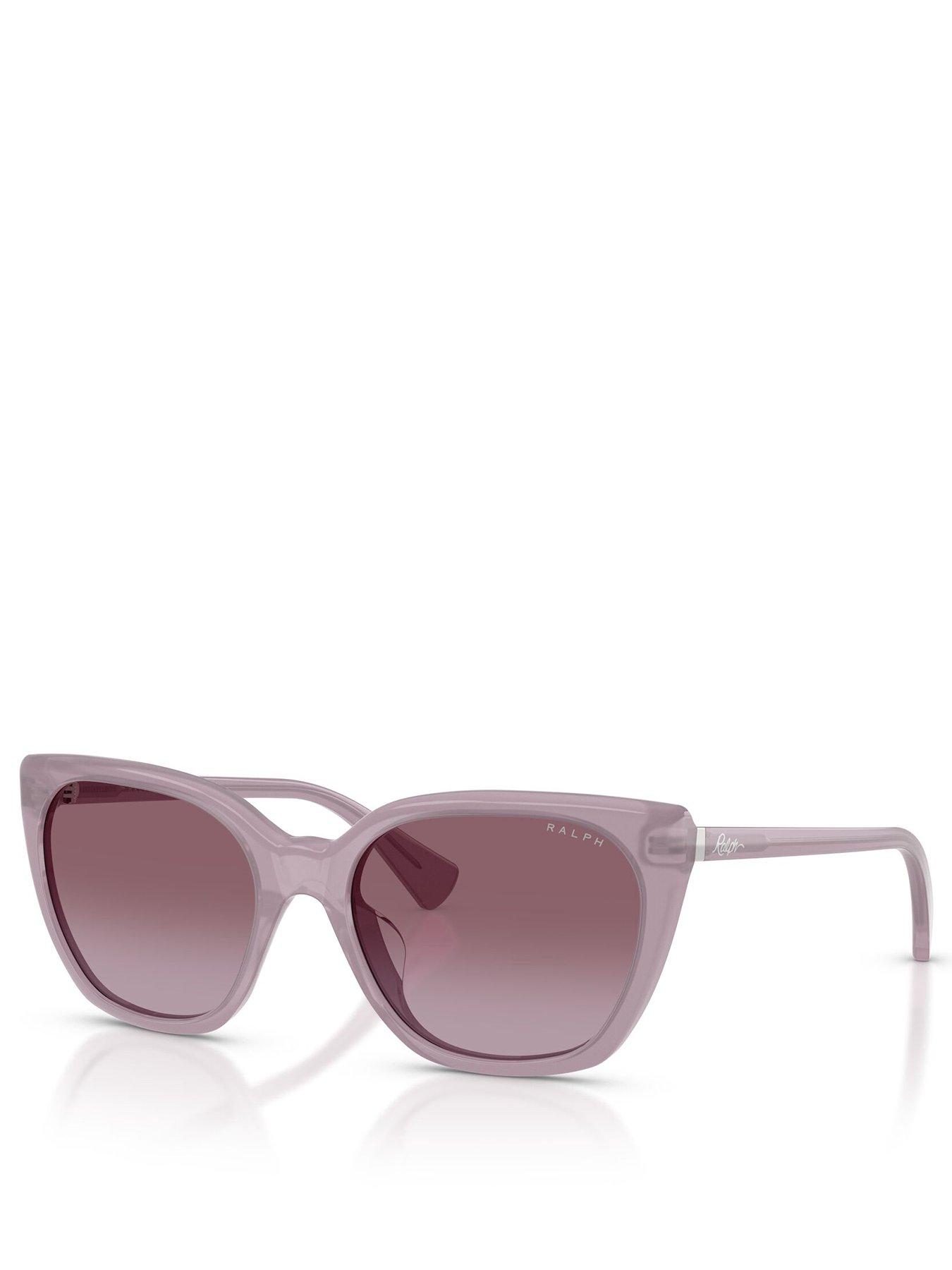 Image 1 of 4 of Ralph 0ra5330u Butterfly Sunglasses - Purple