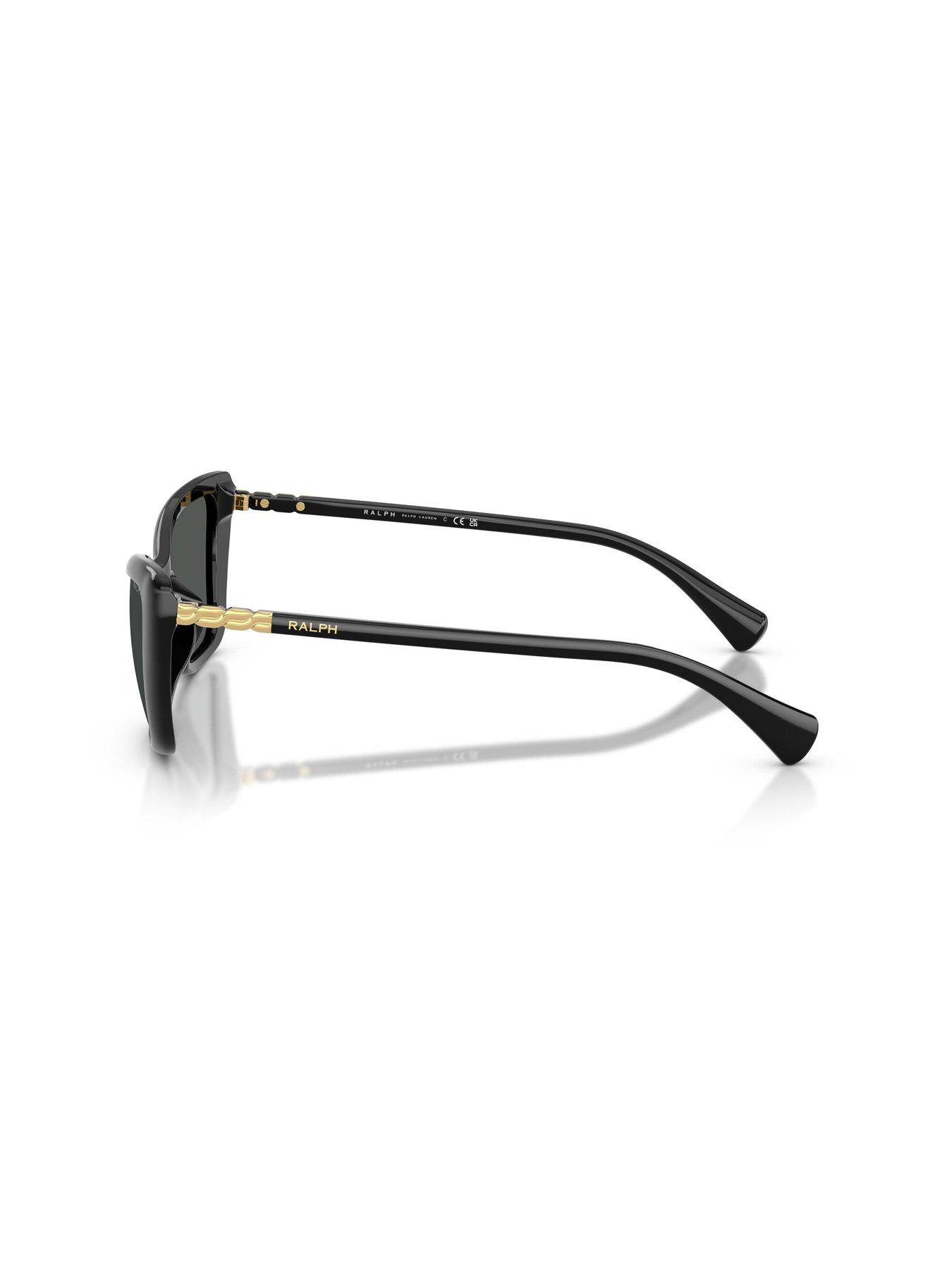 Image 2 of 4 of Ralph Cat Eye Sunglasses- Black