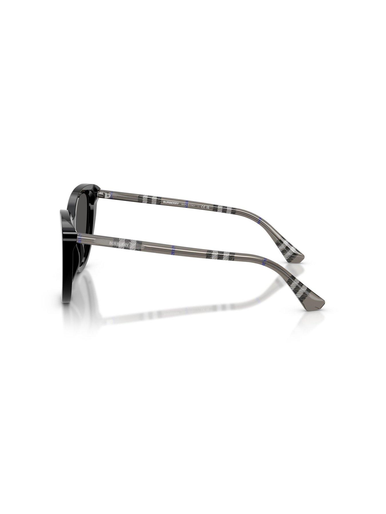 Image 2 of 4 of Burberry 0be4457 Cat Eye Sunglasses