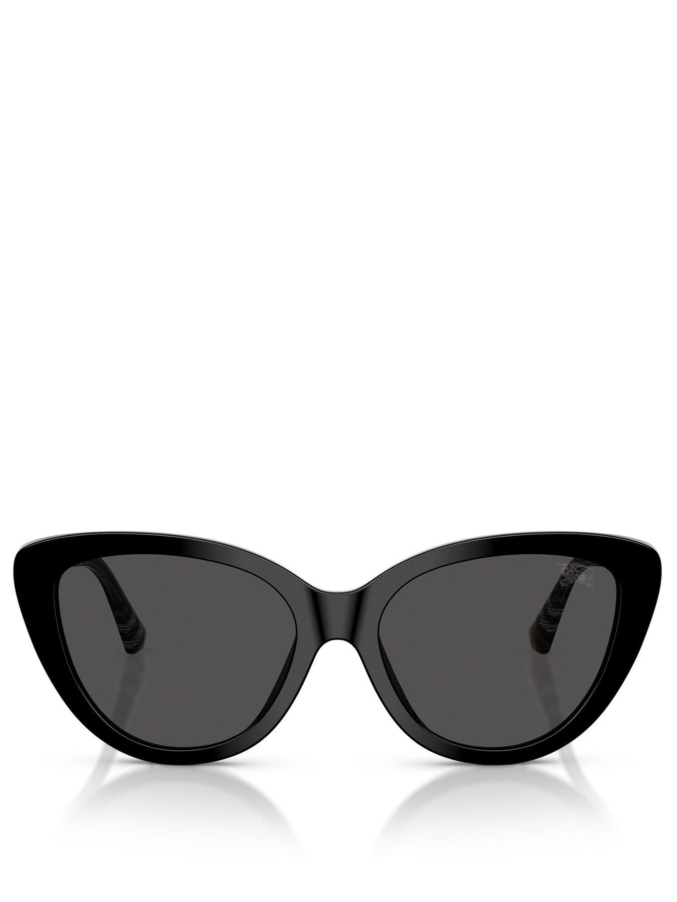 Image 3 of 4 of Burberry 0be4457 Cat Eye Sunglasses