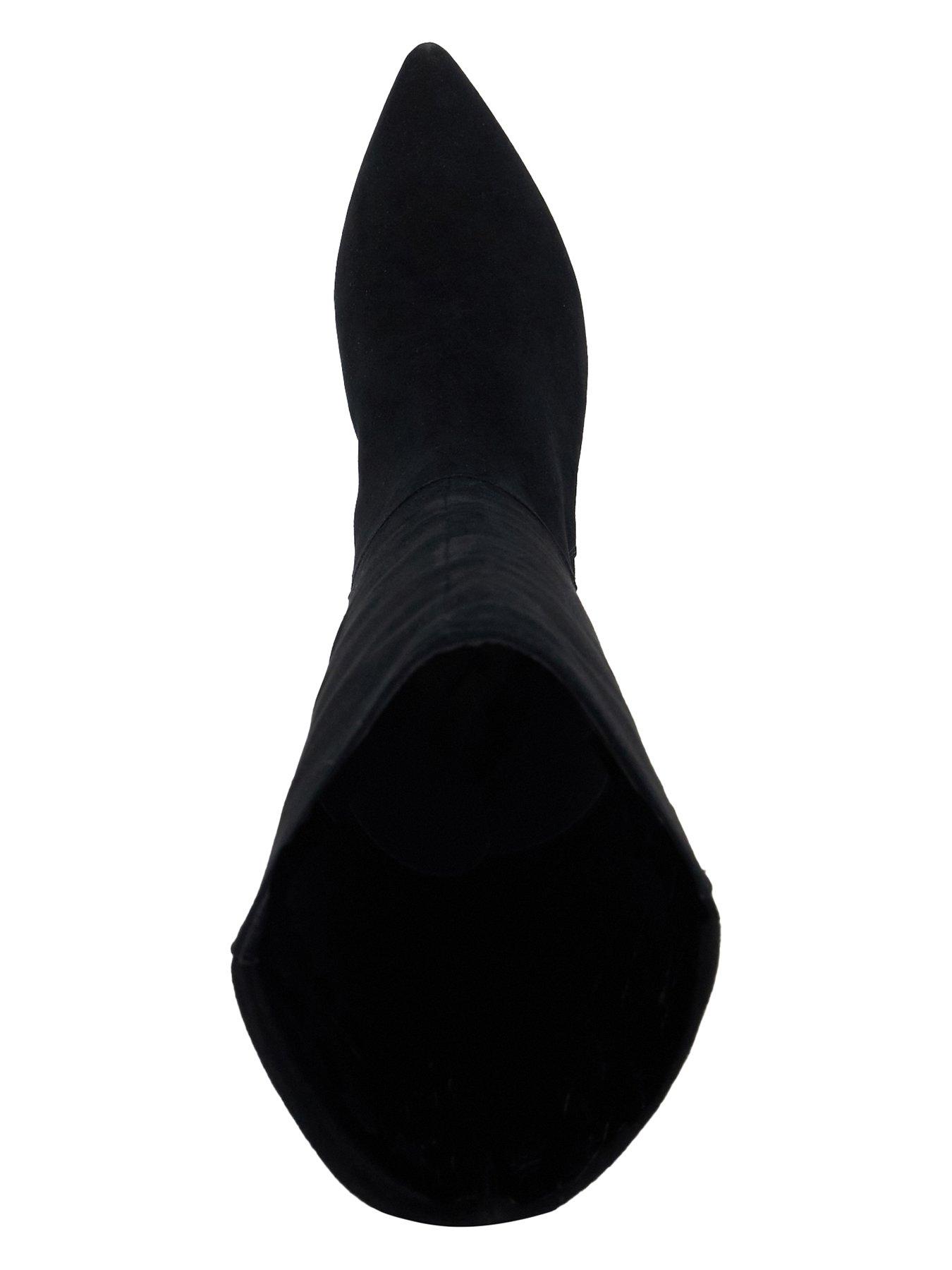 dune-london-sera-low-suede-knee-high-boots-blackoutfit