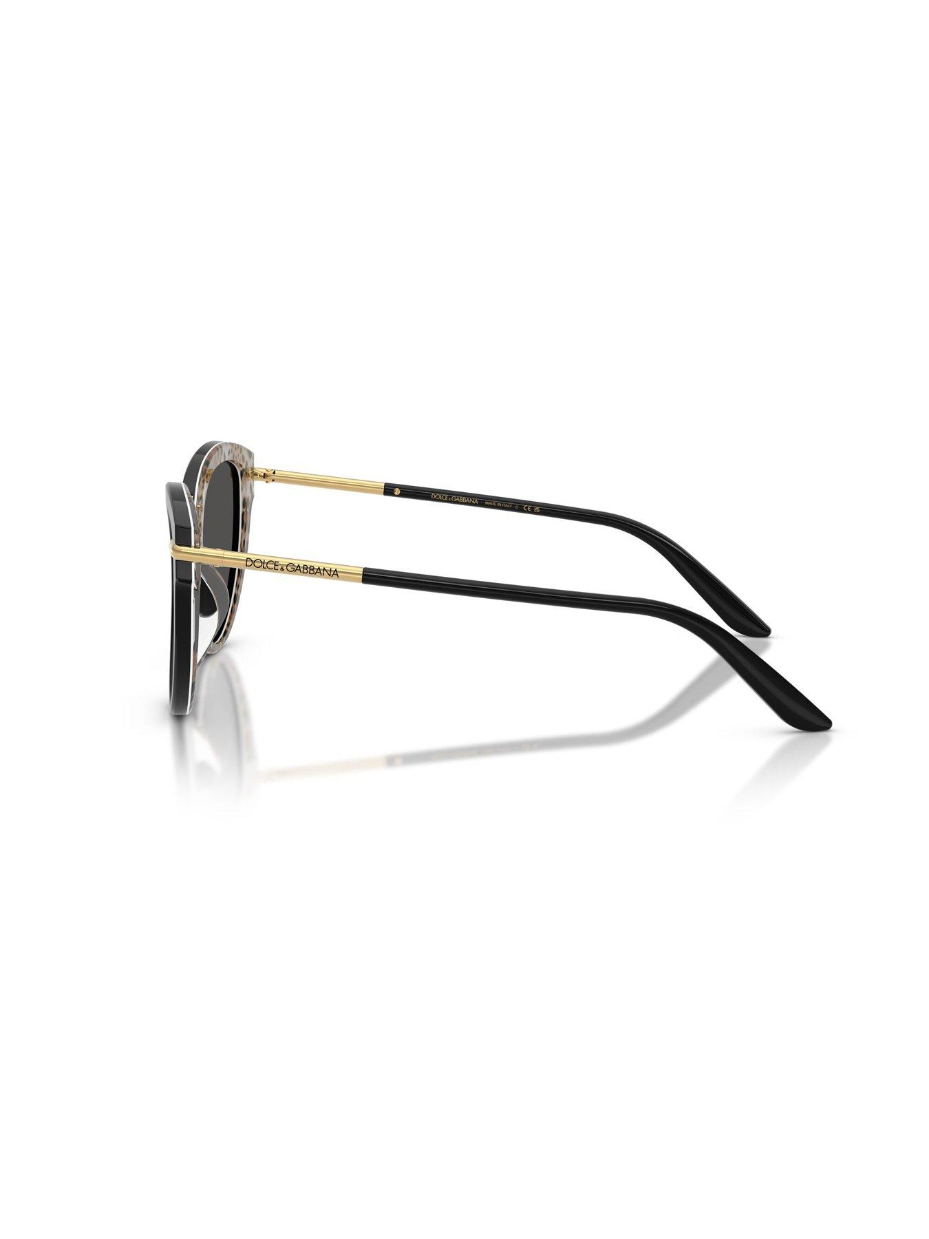 Image 2 of 4 of Dolce & Gabbana 0dg4492 Butterfly Sunglasses - Black