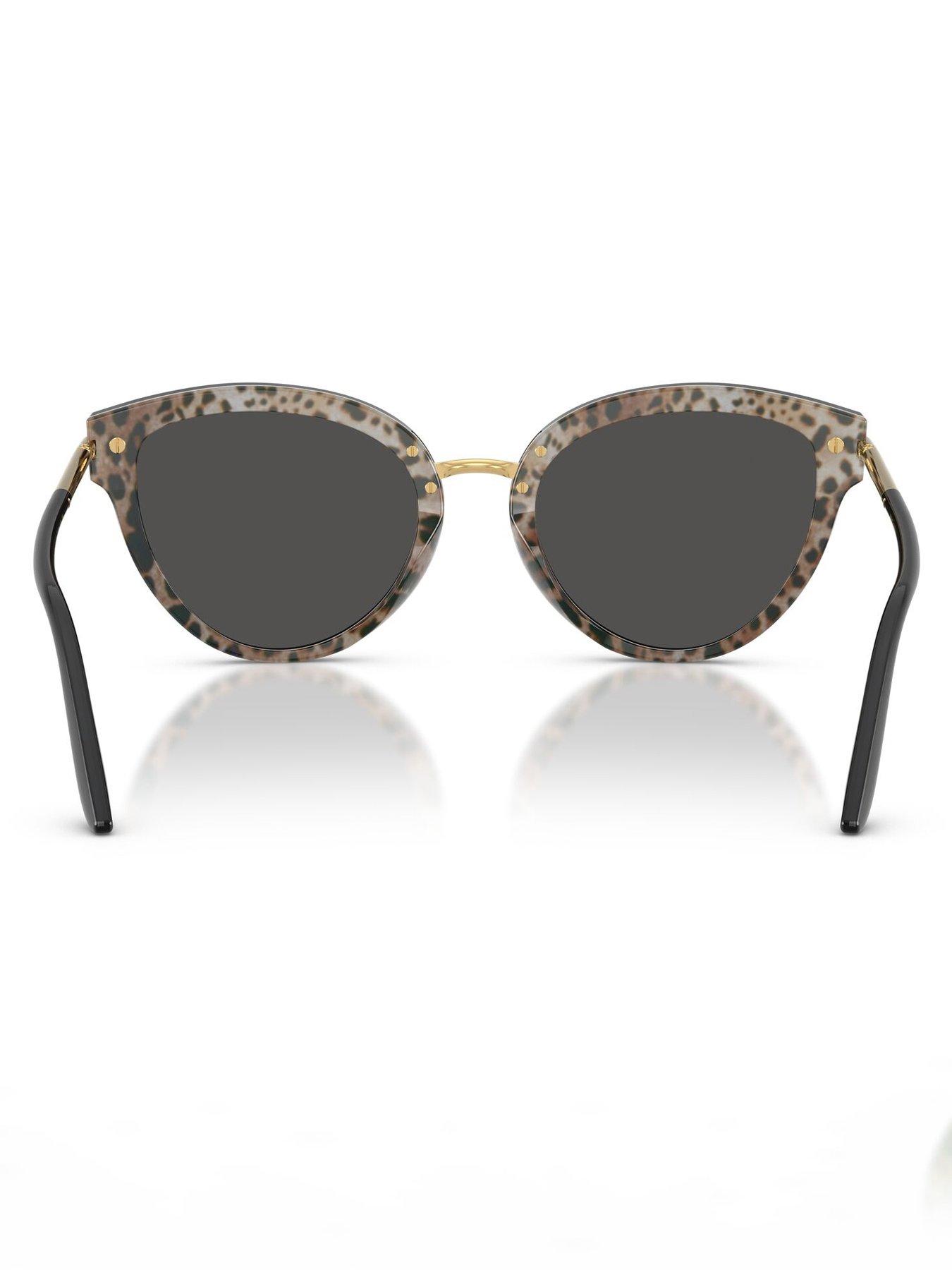 Image 4 of 4 of Dolce & Gabbana 0dg4492 Butterfly Sunglasses - Black
