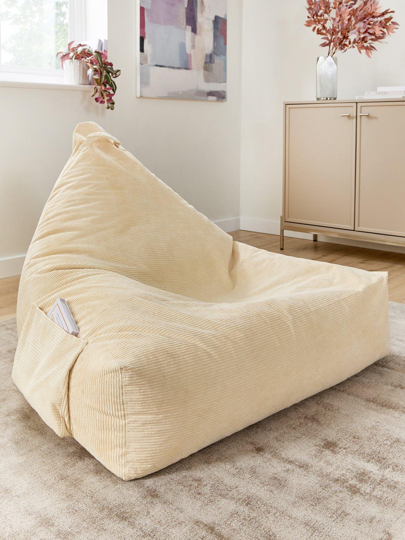 KAIKOO Kaikoo Large Tripod Cord Chair- Cream