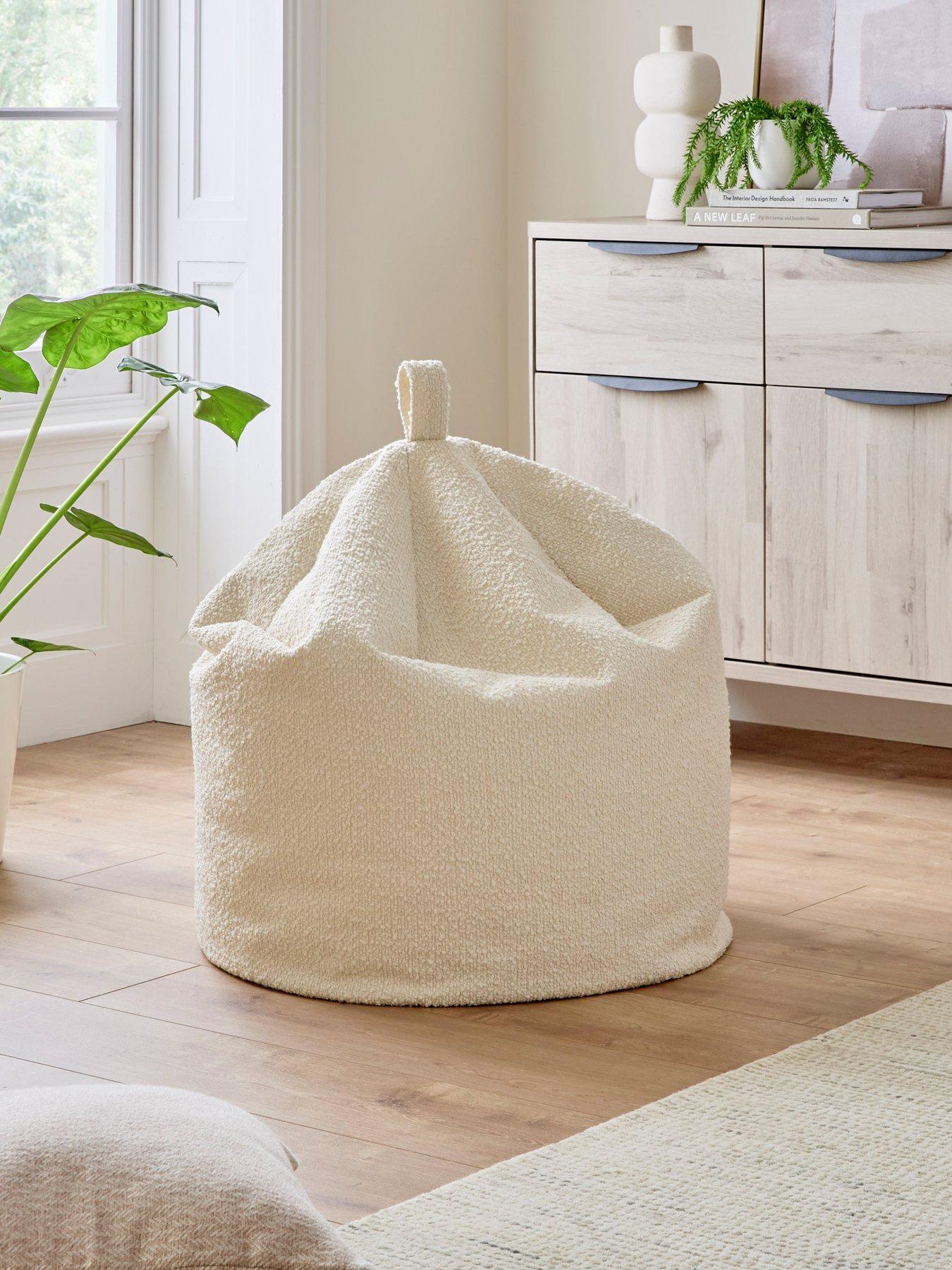 kaikoo-boucle-beanbag--cream