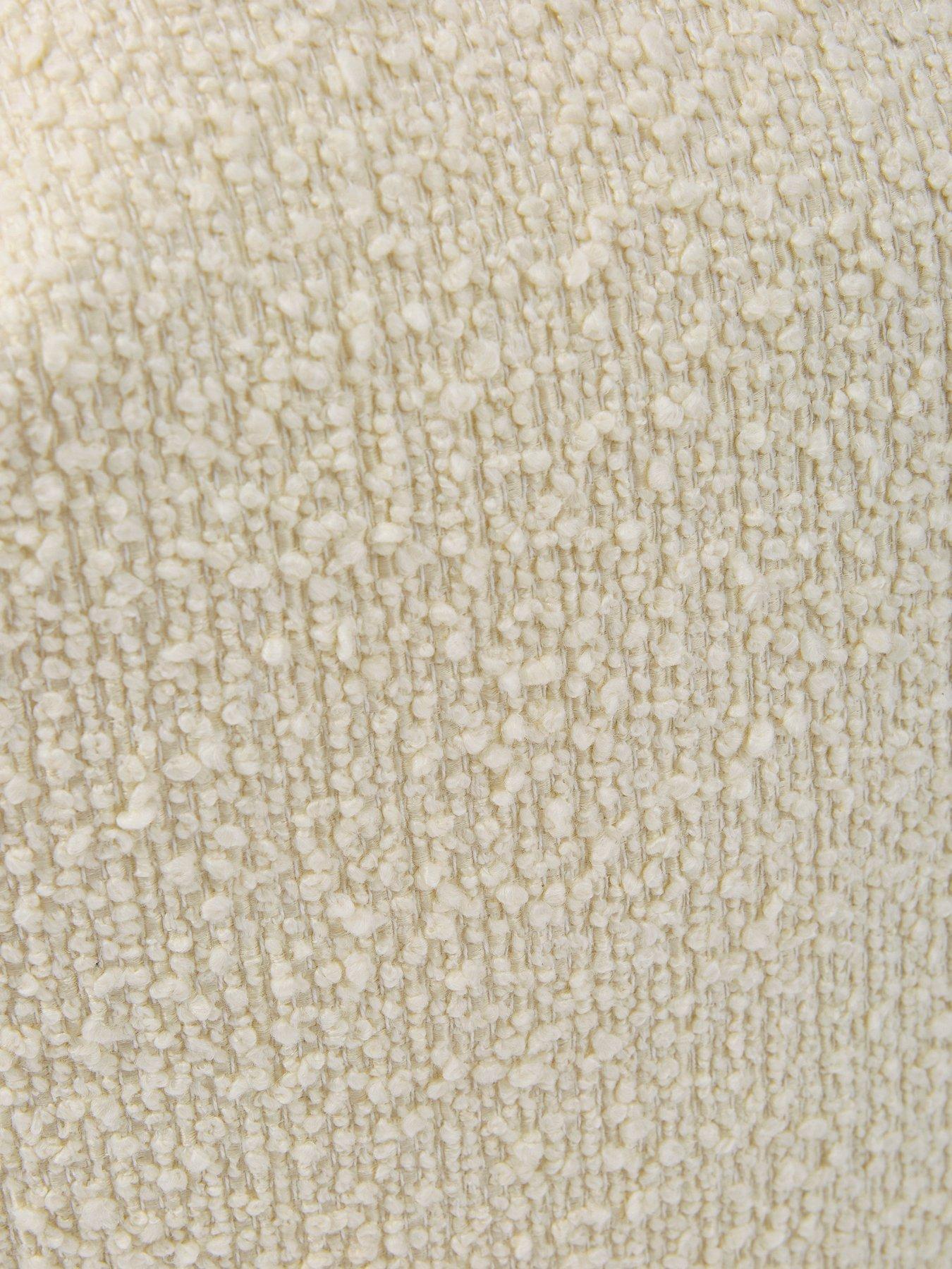 kaikoo-boucle-beanbag--creamdetail