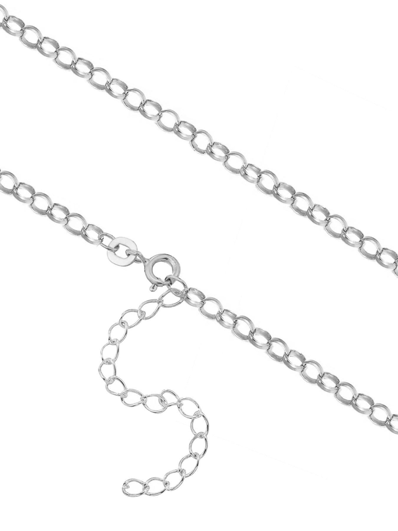 Image 3 of 3 of The Love Collection Sterling Silver Lucky Charm Necklace