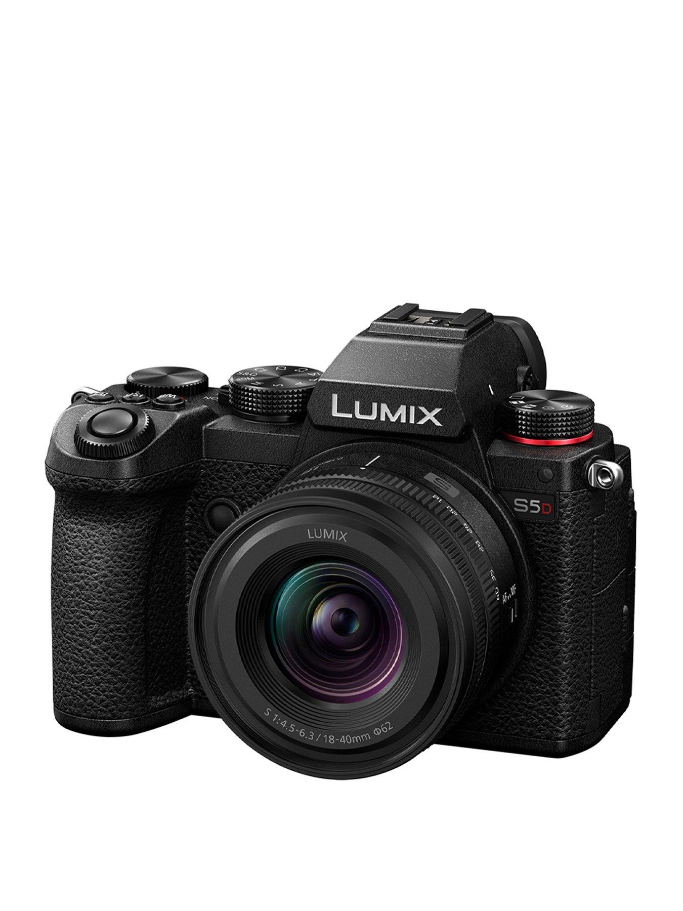 Image of Panasonic DC-S5D CSC 4K 25MP 3.0LCD Mirrorless Camera (Black) + 18-40mm Lens