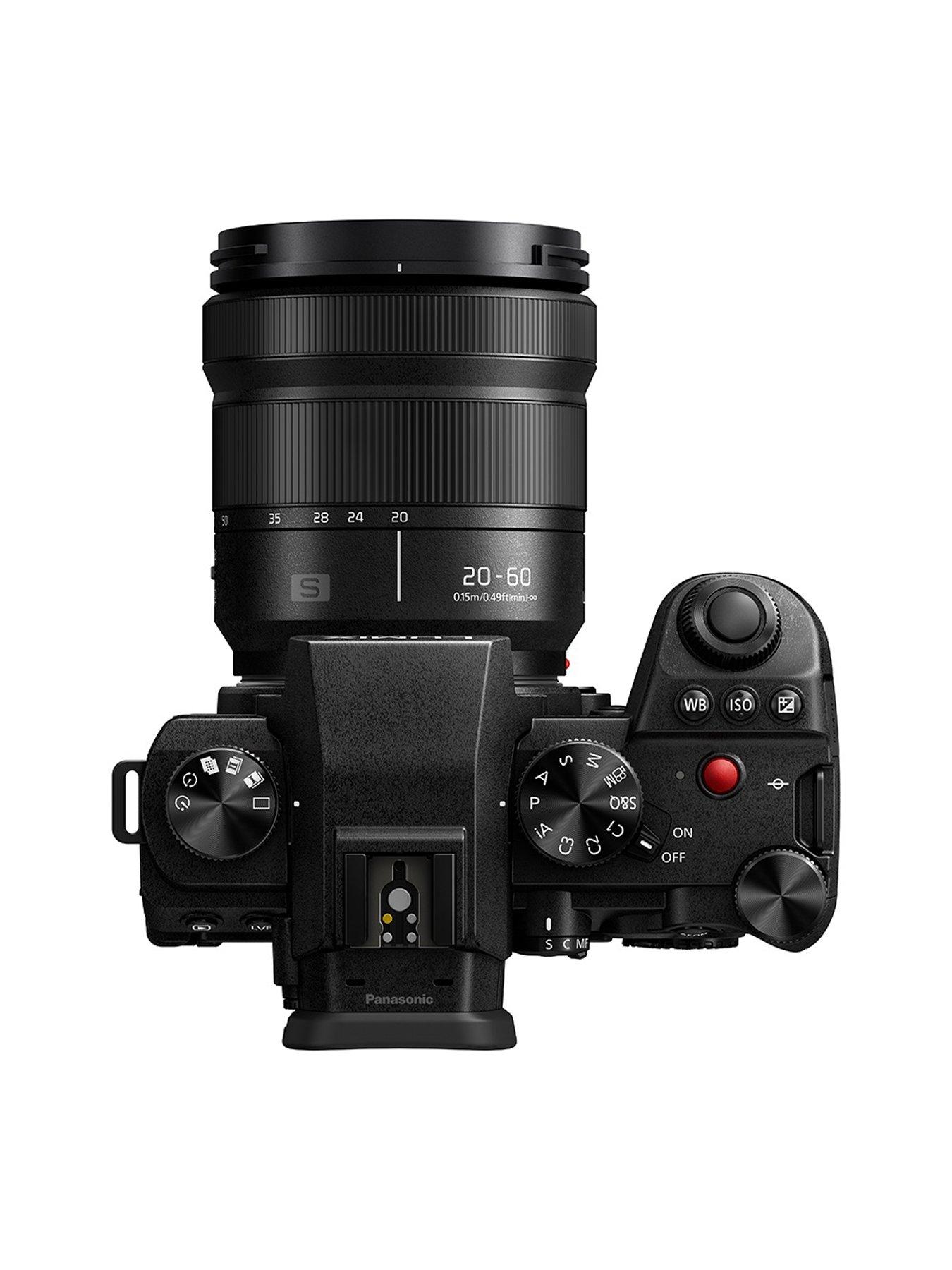Image 4 of 7 of Panasonic Panasonic DC-S5M2 CSC Mirrorless Camera Black 4K 25MP 3.0LCD - Camera + Twin Lens