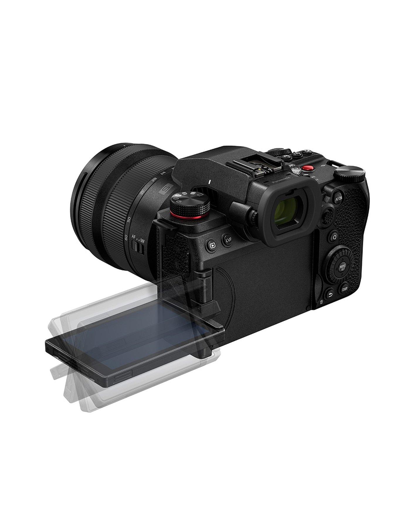 Image 7 of 7 of Panasonic Panasonic DC-S5M2 CSC Mirrorless Camera Black 4K 25MP 3.0LCD - Camera + Twin Lens