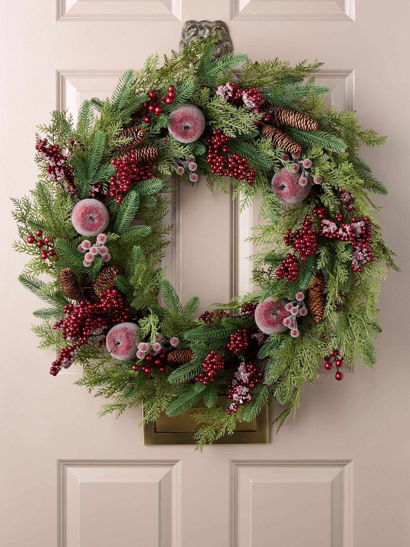 Very Home 90 cm Apple and Berry Christmas Wreath
