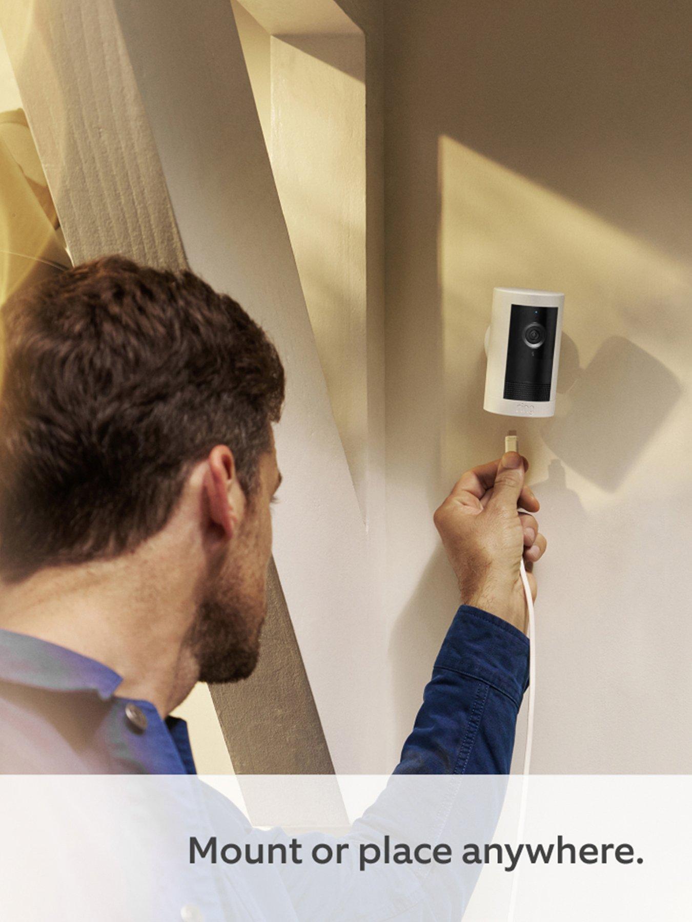 Image 6 of 7 of RING Ring Outdoor Camera Plus Plug-in with 2k Video Smart Camera - Black