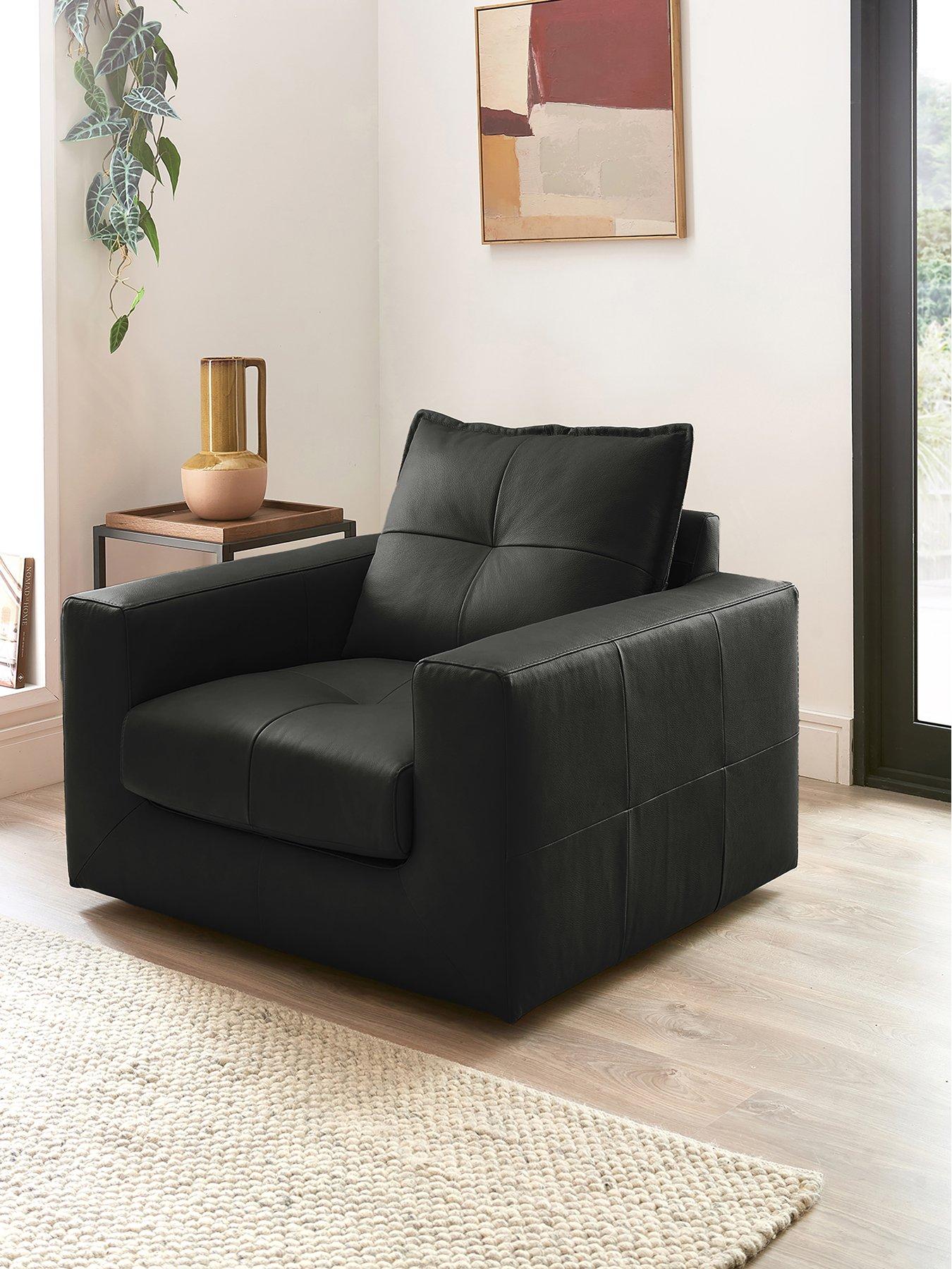 The Very Collection Tribeca Italian Leather Armchair