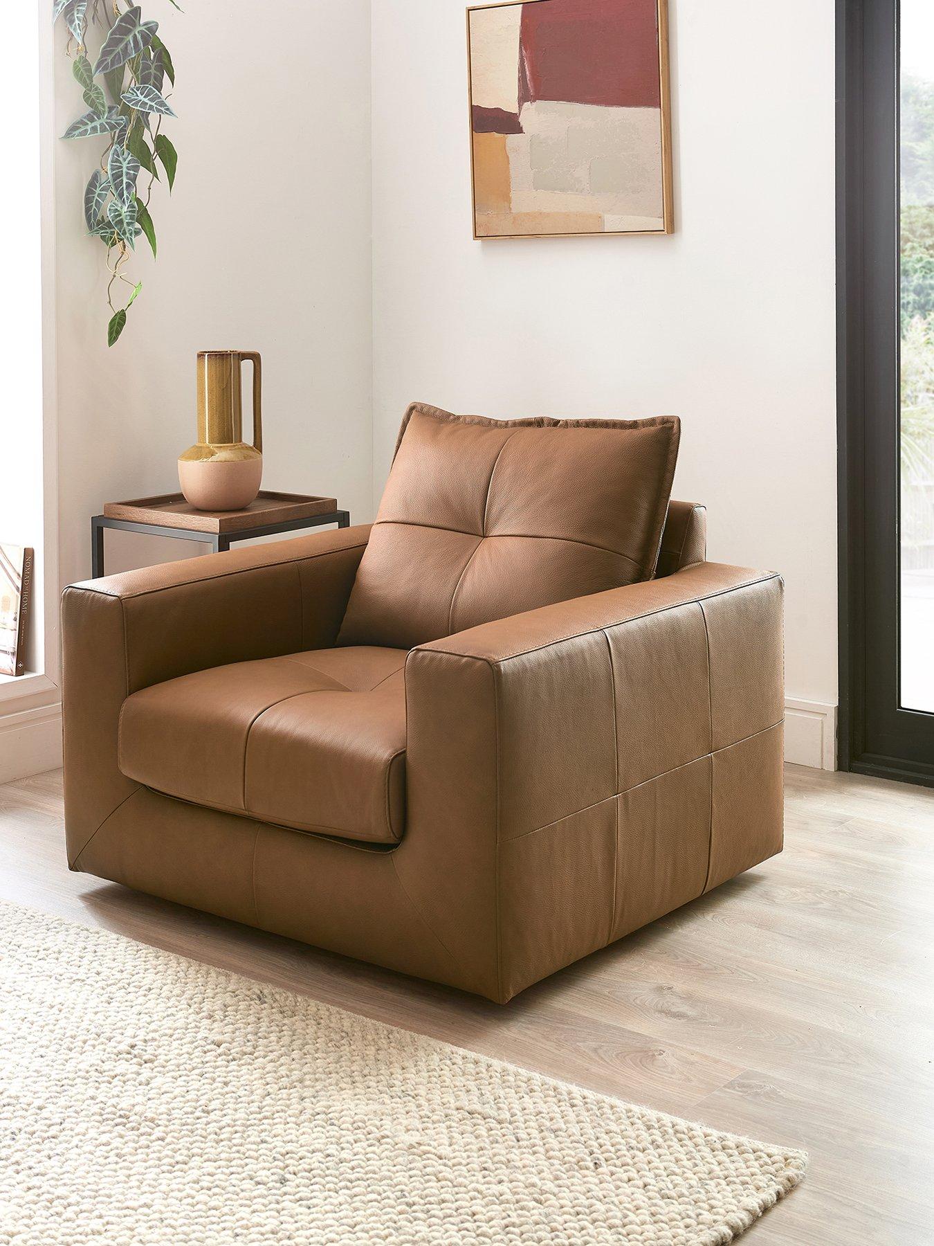 Very Home Tribeca Italian Leather Armchair