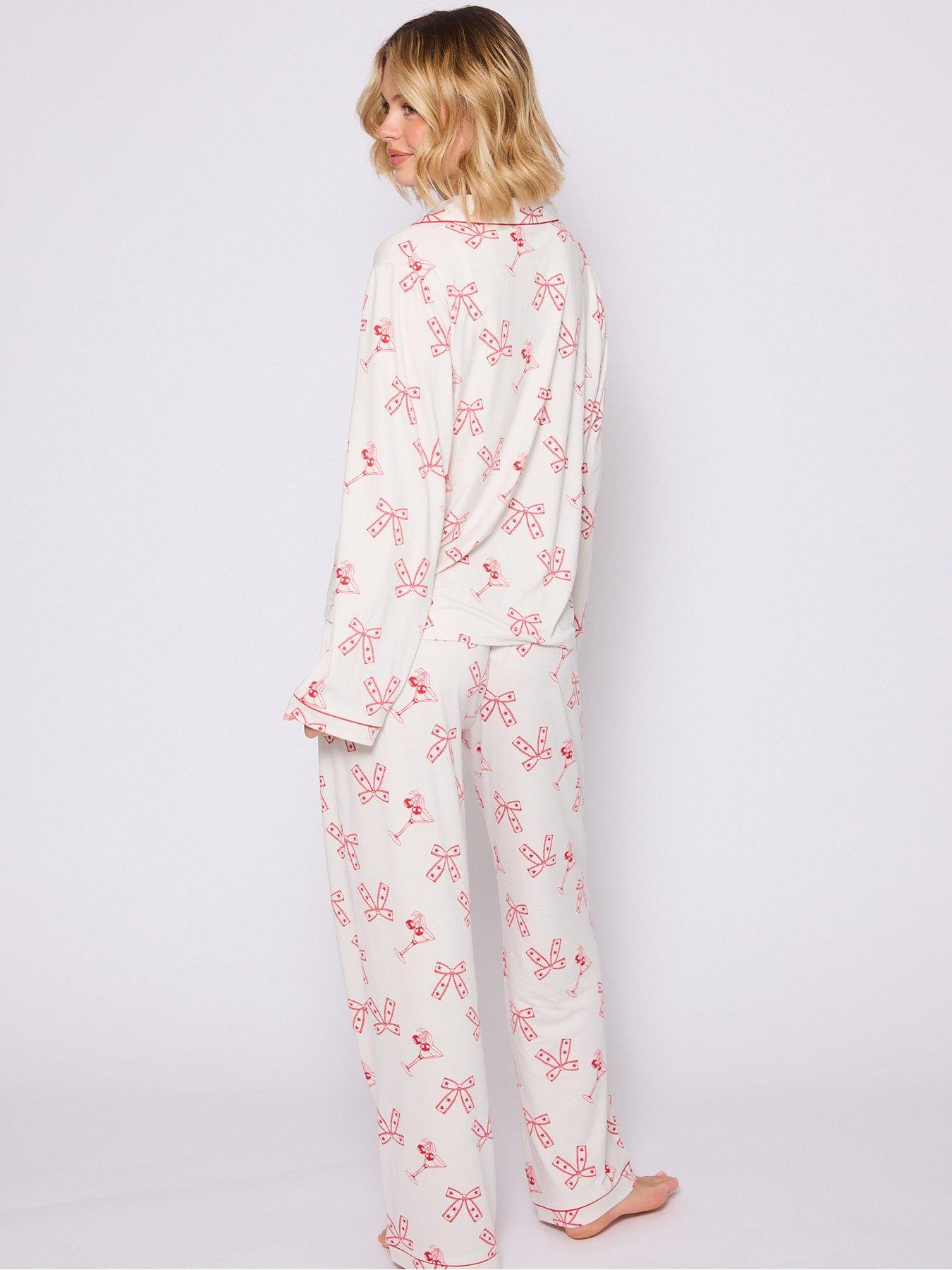 loungeable-cherry-martini-long-sleeved-button-down-traditional-pyjama-set-whitestillFront