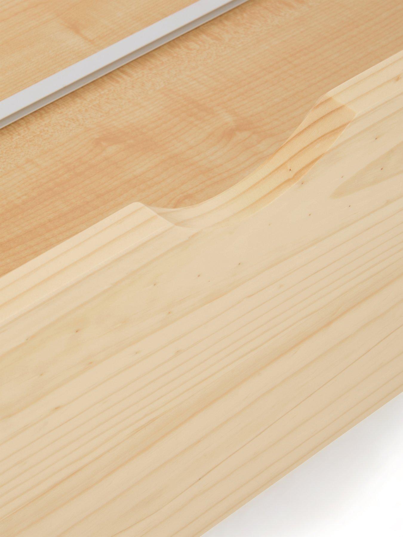 very-home-novara-kids-trundlenbspunder-bed-storage-drawer-add-on-pinedetail