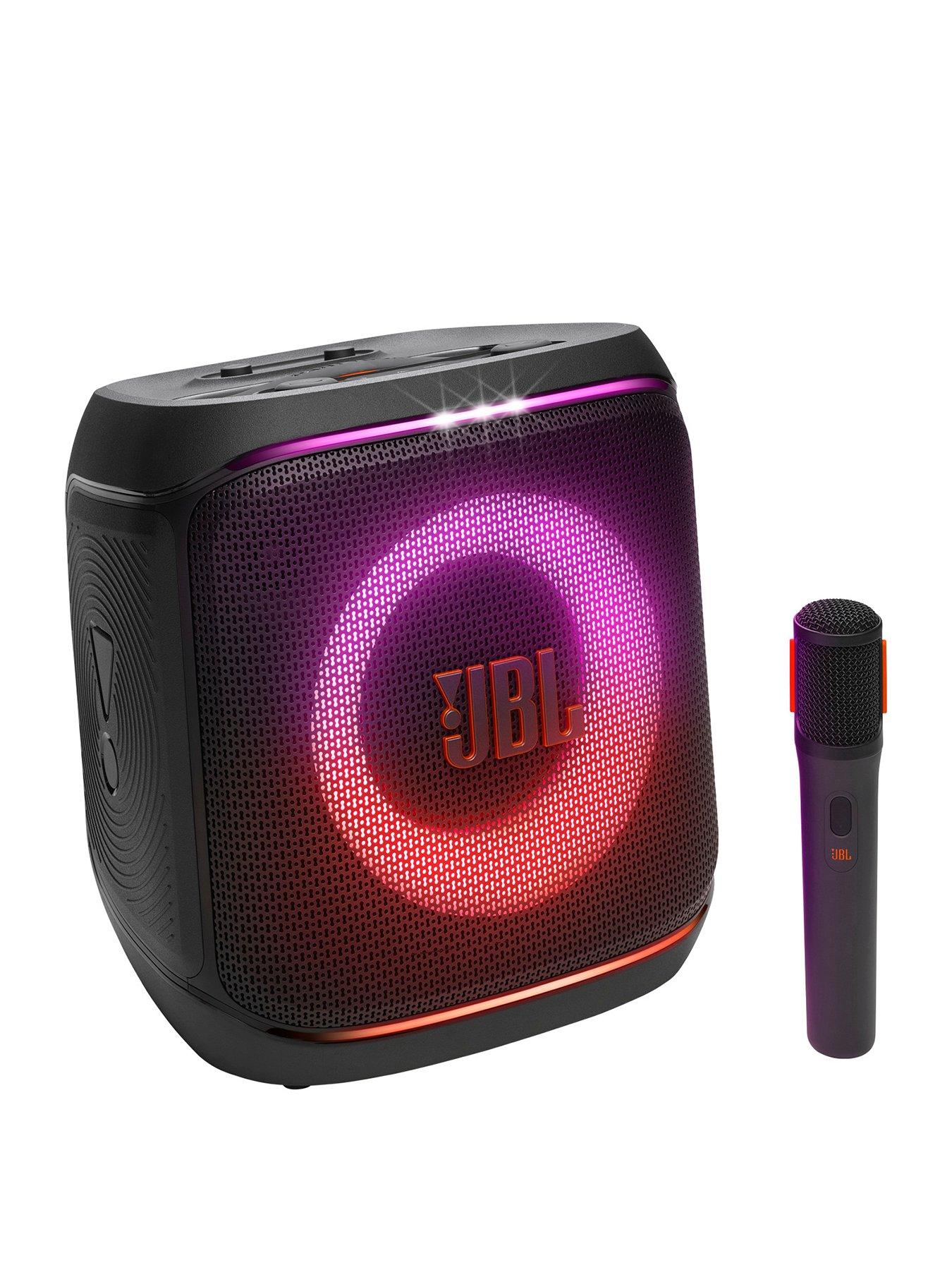 undefined Compact, portable Party speaker with mic and Auracast (UK plug only)