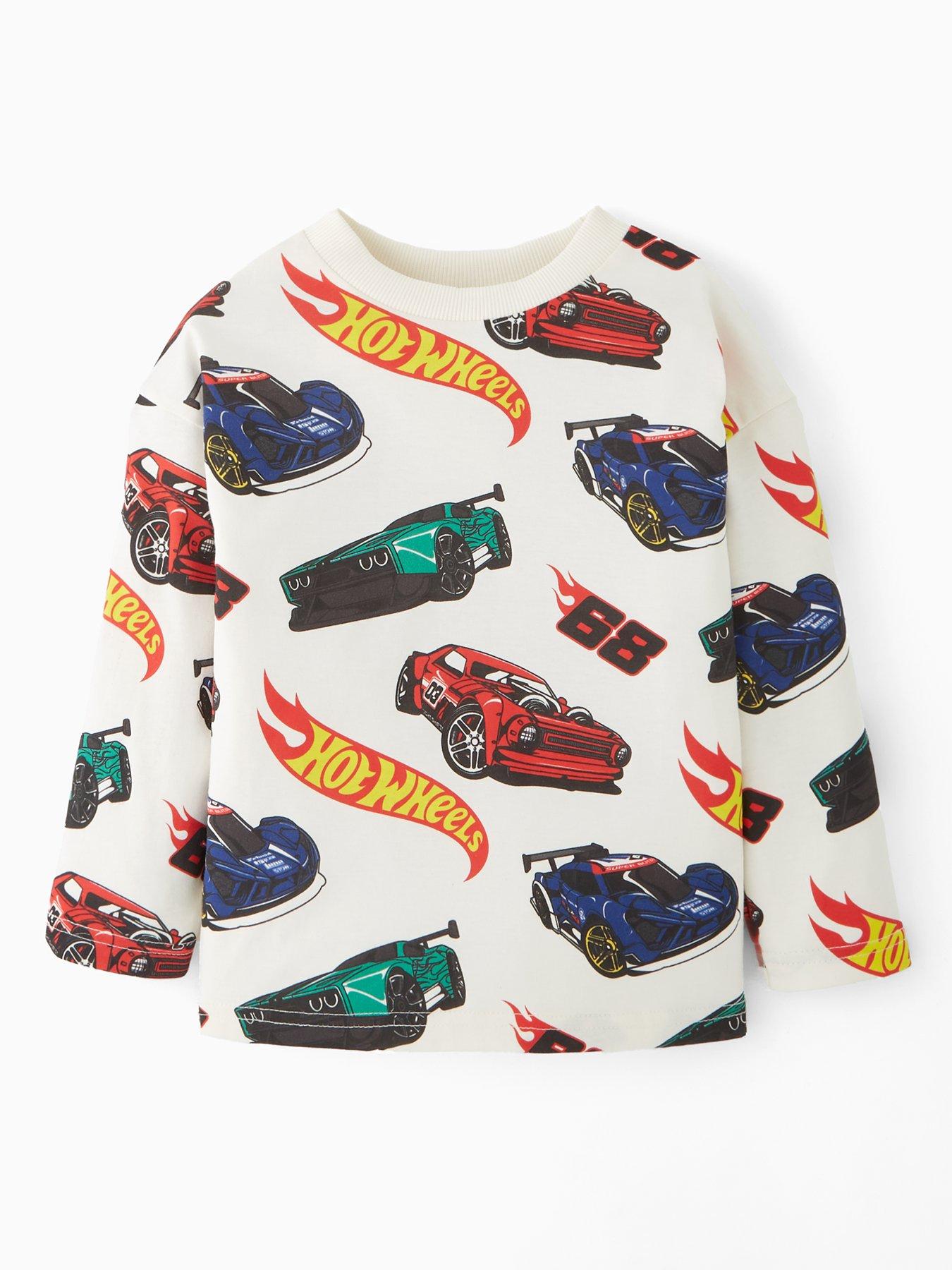 Hot Wheels Hot Wheels Cars T-Shirt - Cream