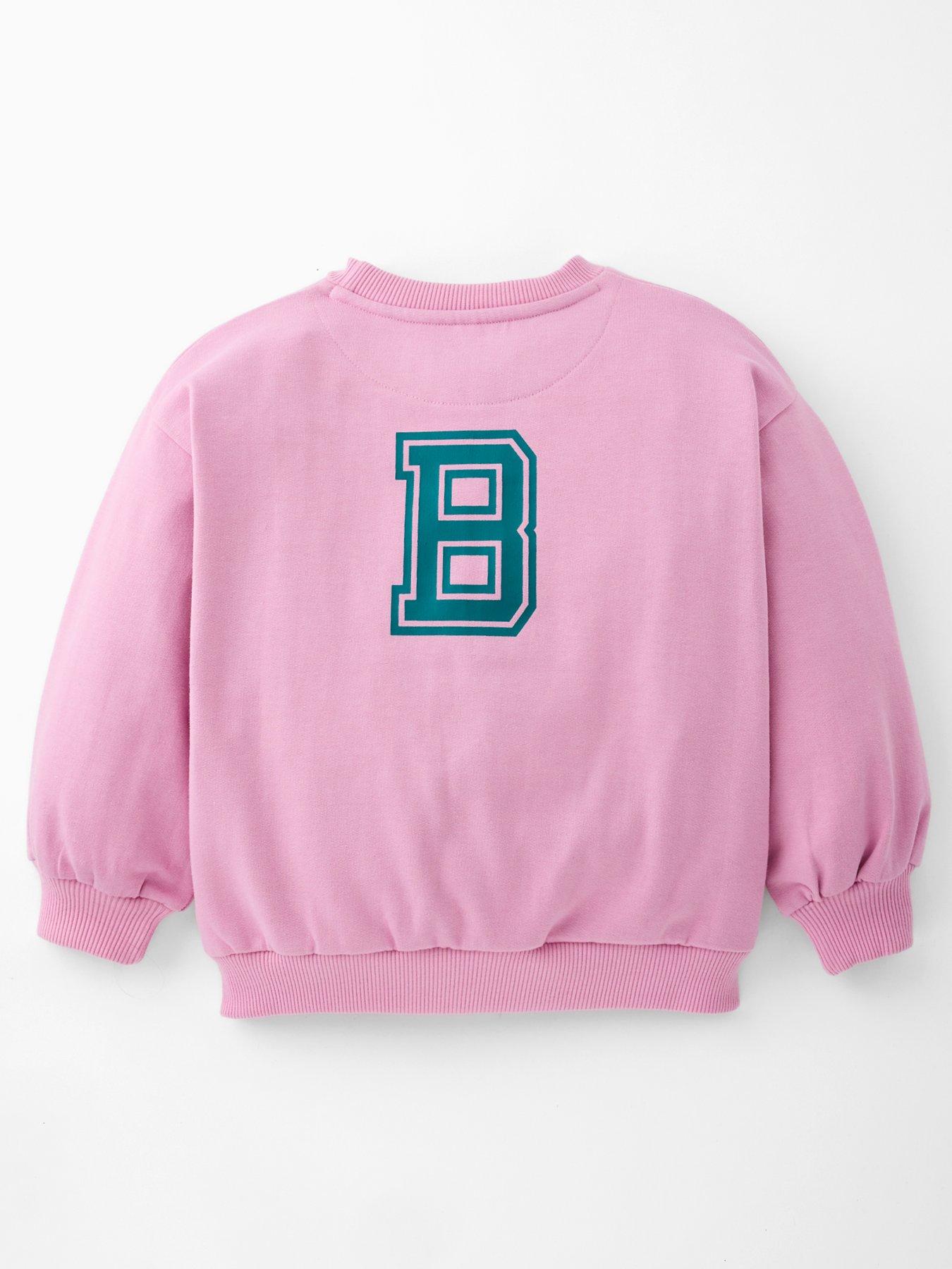 Image 2 of 6 of Bluey Bluey B Athleisure Sweatshirt - Pink