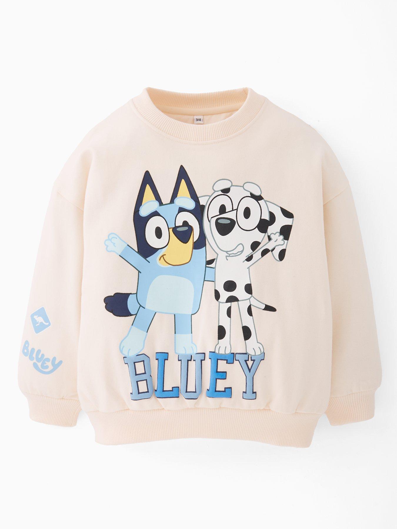 Bluey Bluey And Chloe Sweatshirt - Cream