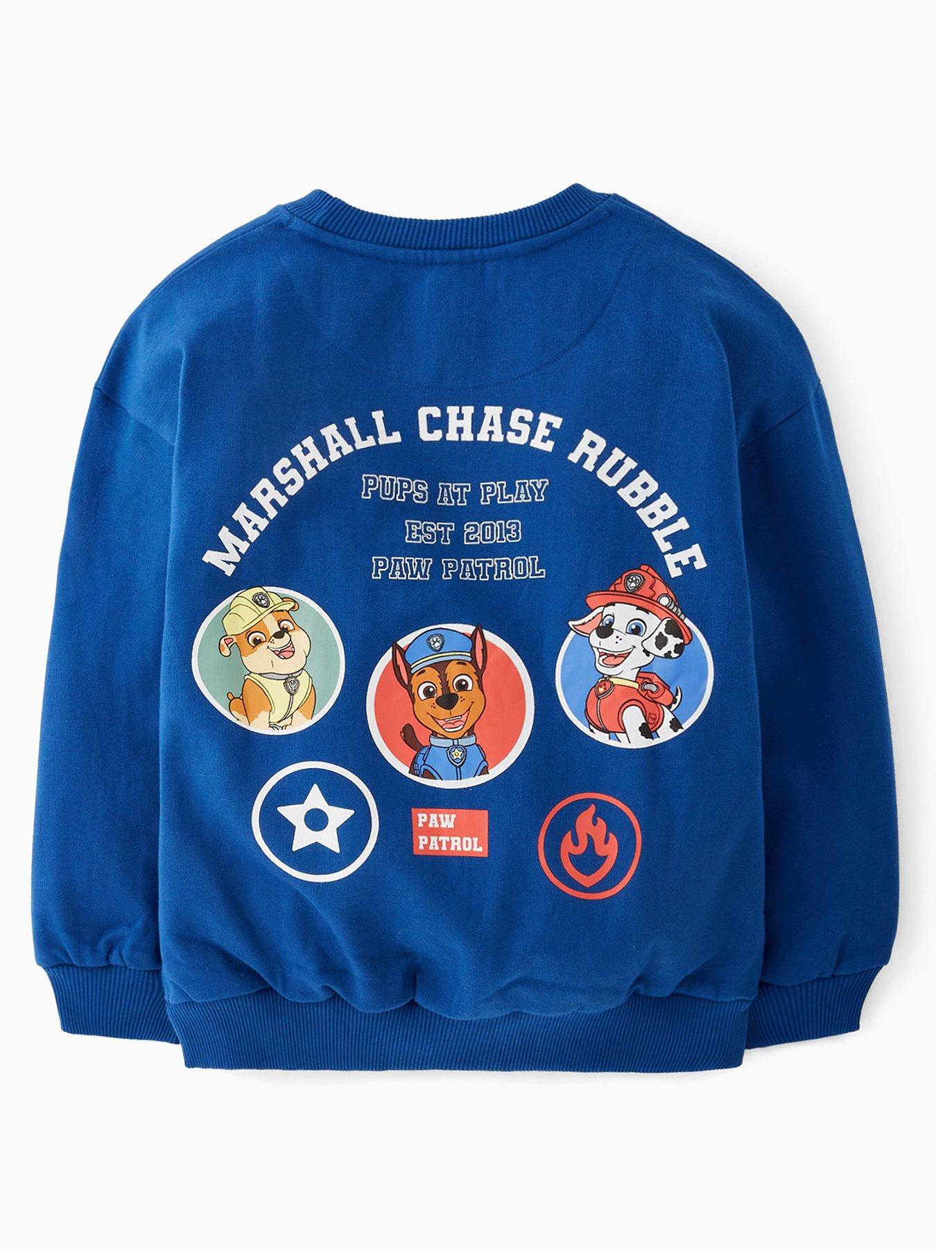Paw Patrol Paw Patrol Back Print Sweatshirt - Navy