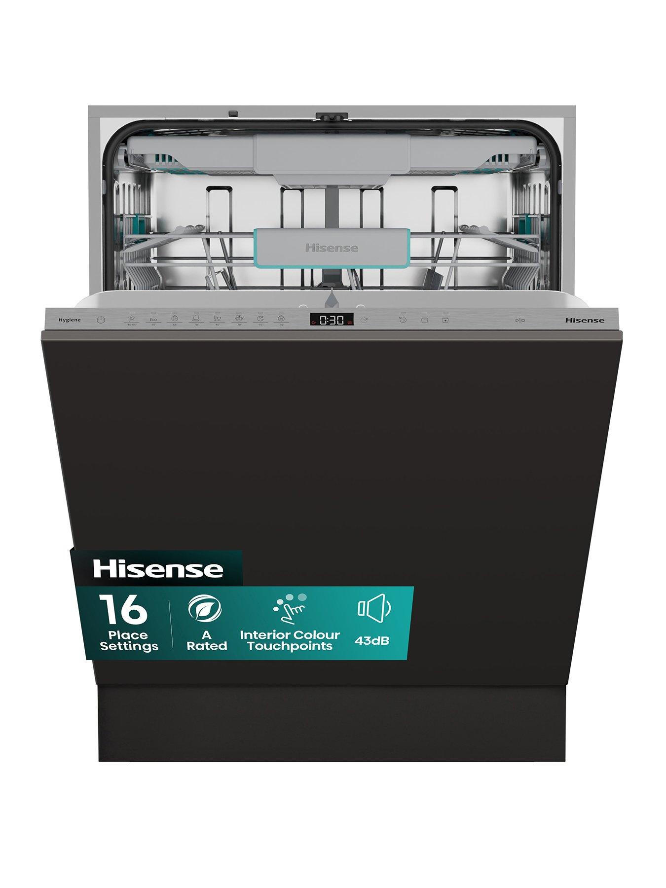 Hisense Hisense HV16AUK Full-Size Fully Integrated 16-Place Dishwasher