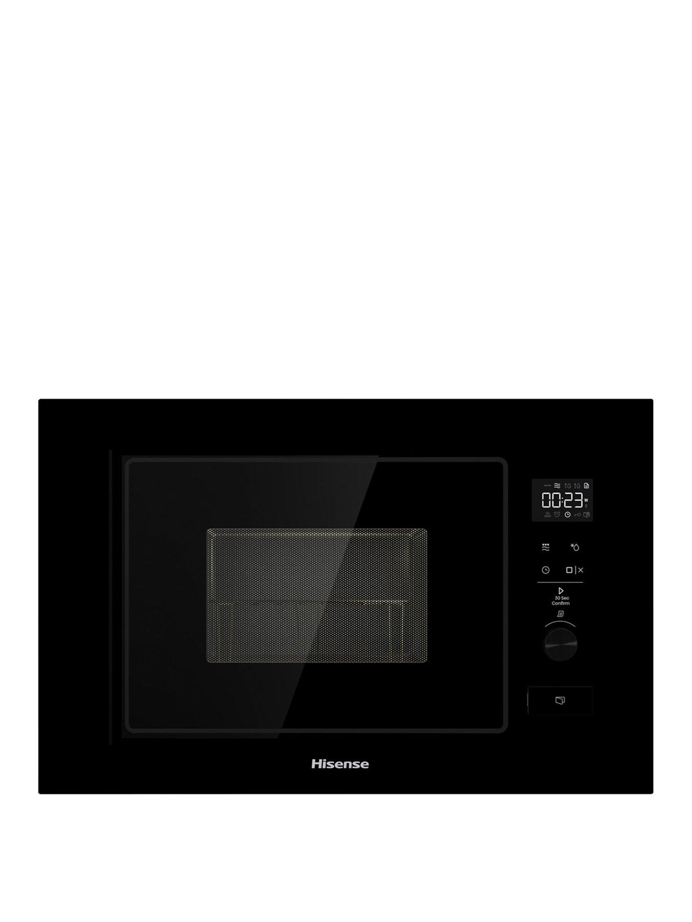 Image 1 of 6 of Hisense Hisense BIM320G52BGUK 20L Built In Microwave with Grill - Black