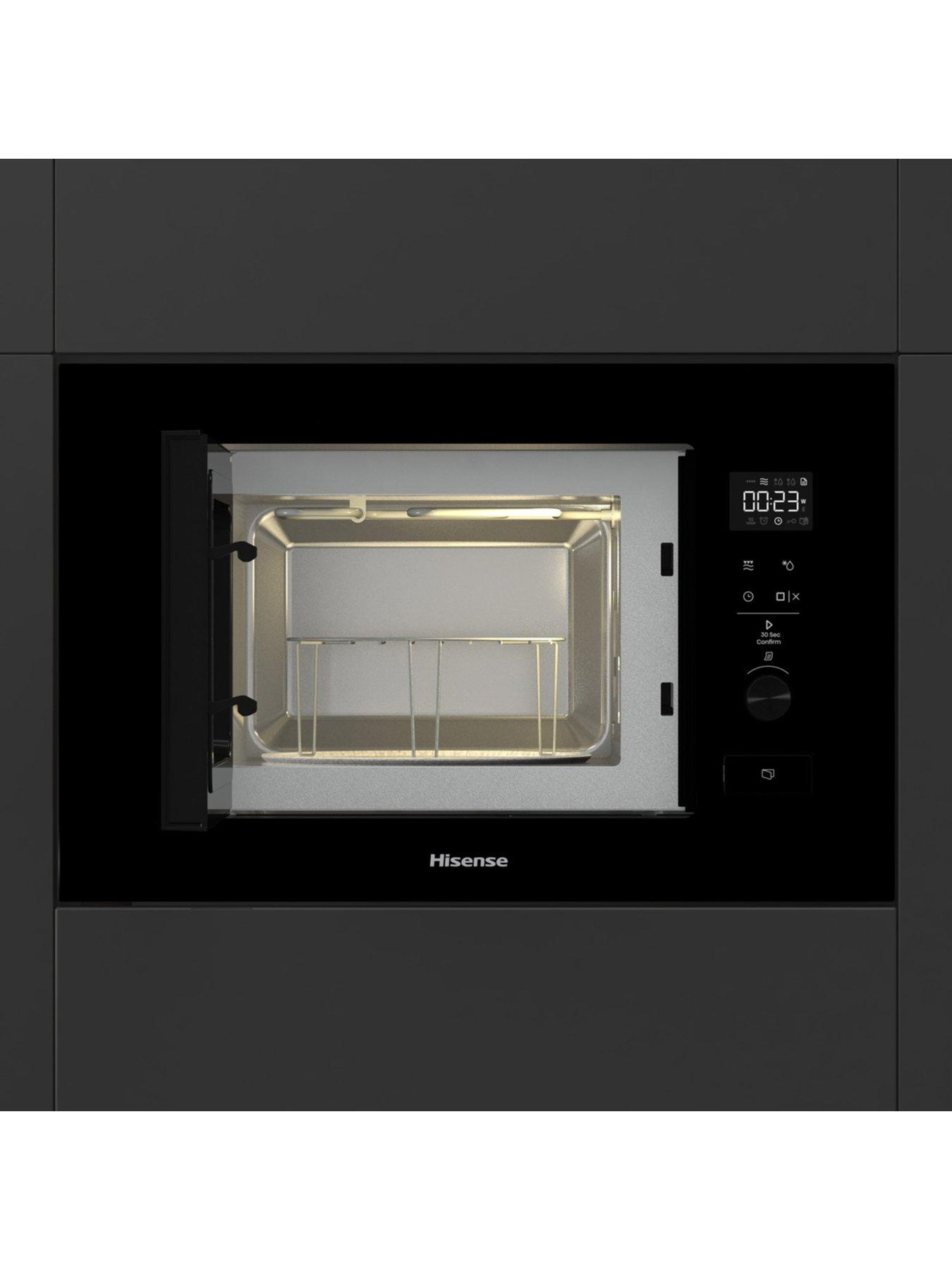 Image 2 of 6 of Hisense Hisense BIM320G52BGUK 20L Built In Microwave with Grill - Black