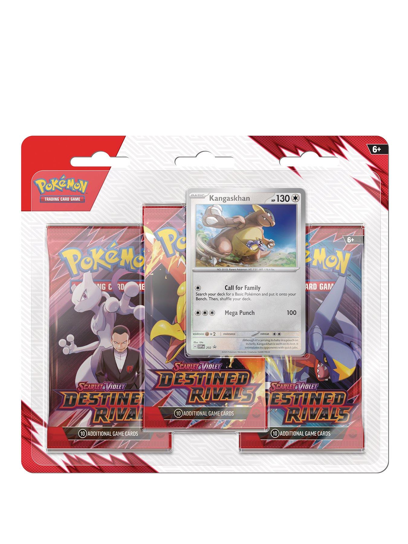 Image of Pokemon Pokemon TCG; Scarlet & Violet 10 - Destined Rivals - 3-Pack Blister