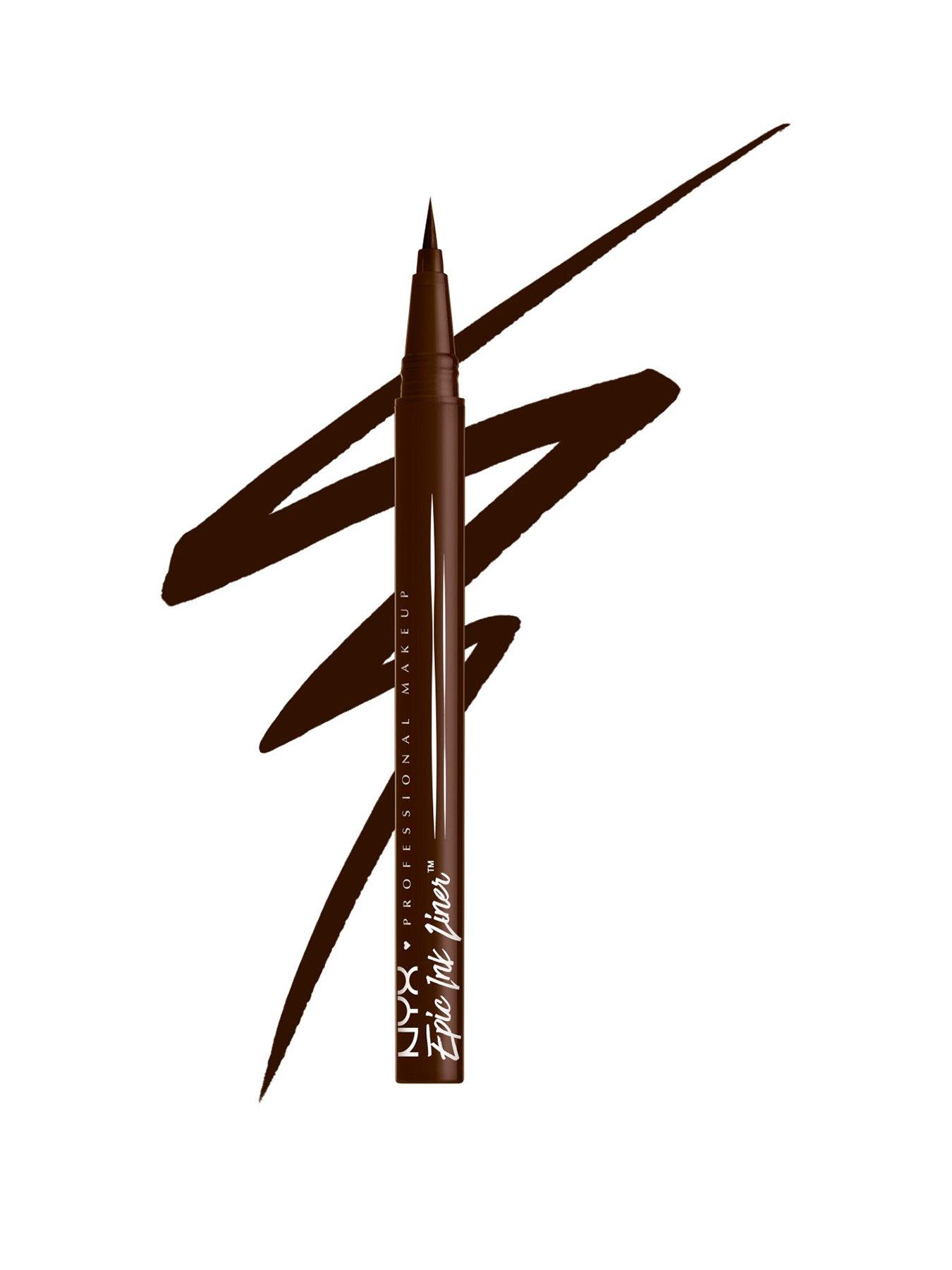 undefined NYX Professional Makeup Epic Ink Liner Waterproof Liquid Eyeliner Pen Milk Chocolate