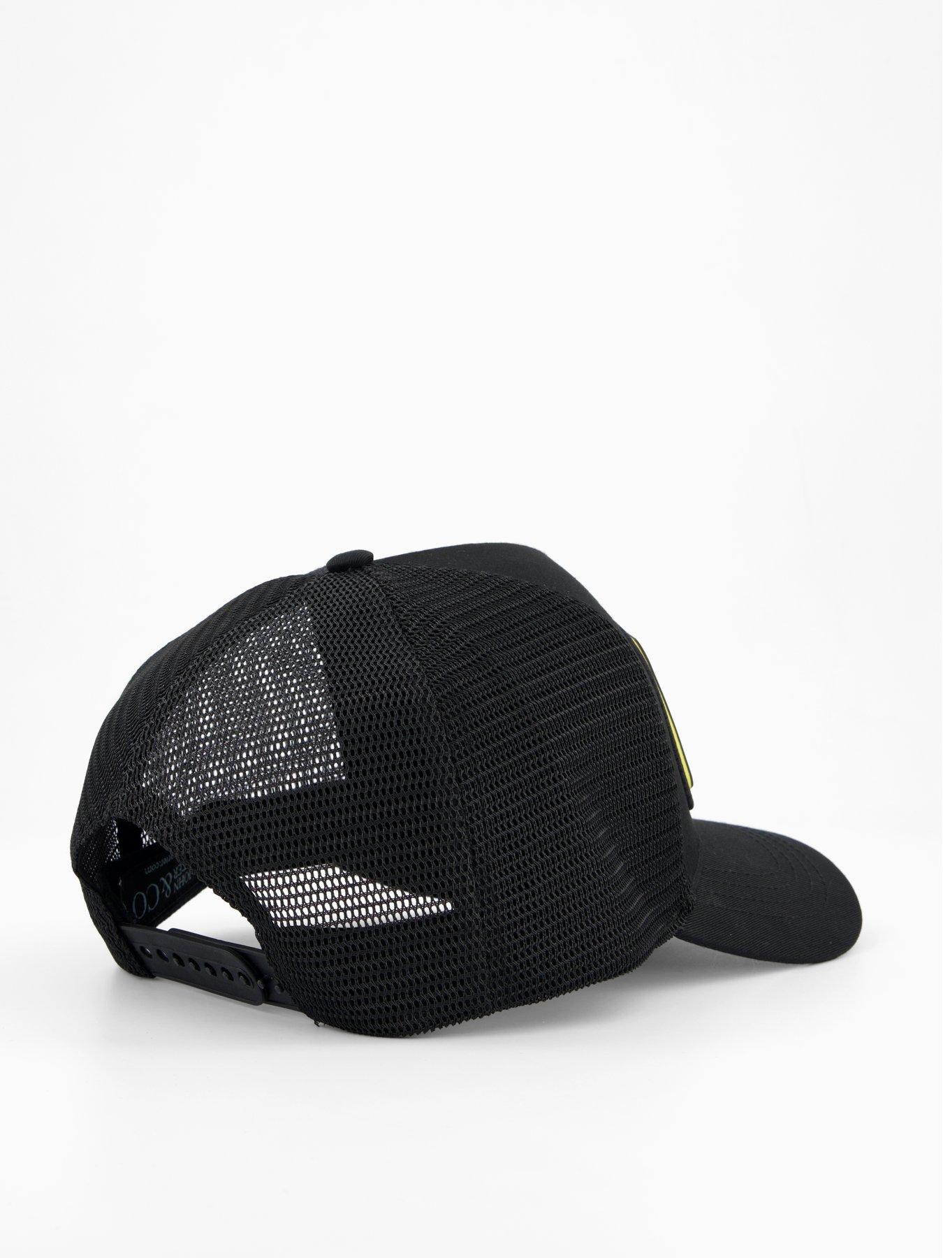 Image 4 of 4 of John Hatter & Co Rubber The Boss Cap - Black