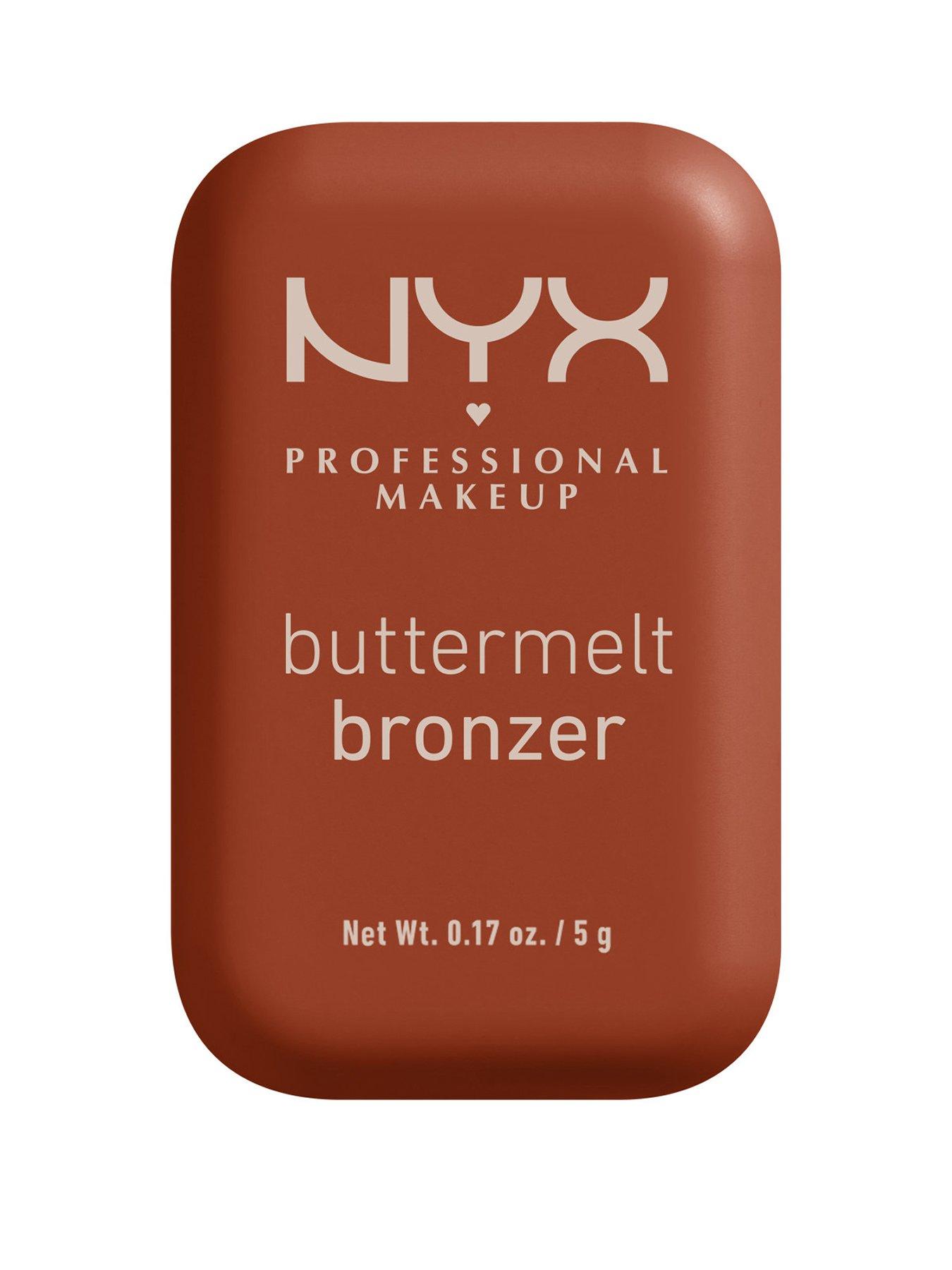 NYX PROFESSIONAL MAKEUP NYX Professional Makeup Buttermelt Bronzer, Powder Bronzer, 12 HR Wear, Fade  &  Transfer Resistant